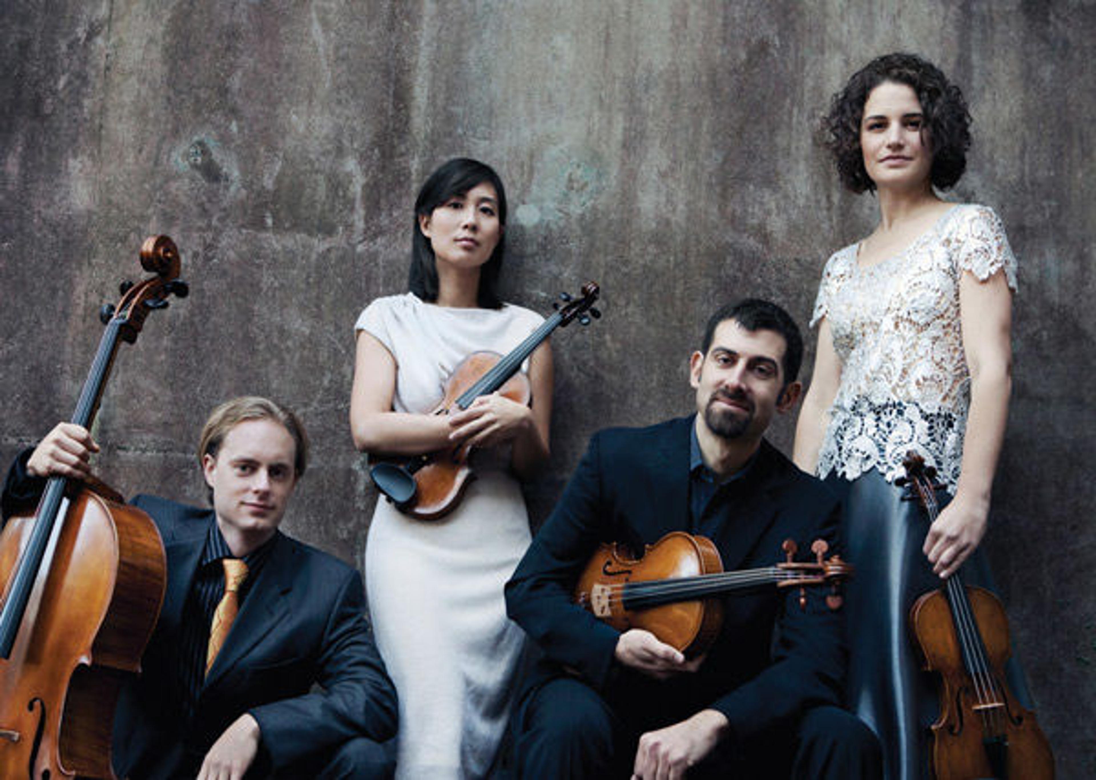 Chiara String Quartet. Photo by Lisa-Marie Mazzucco
