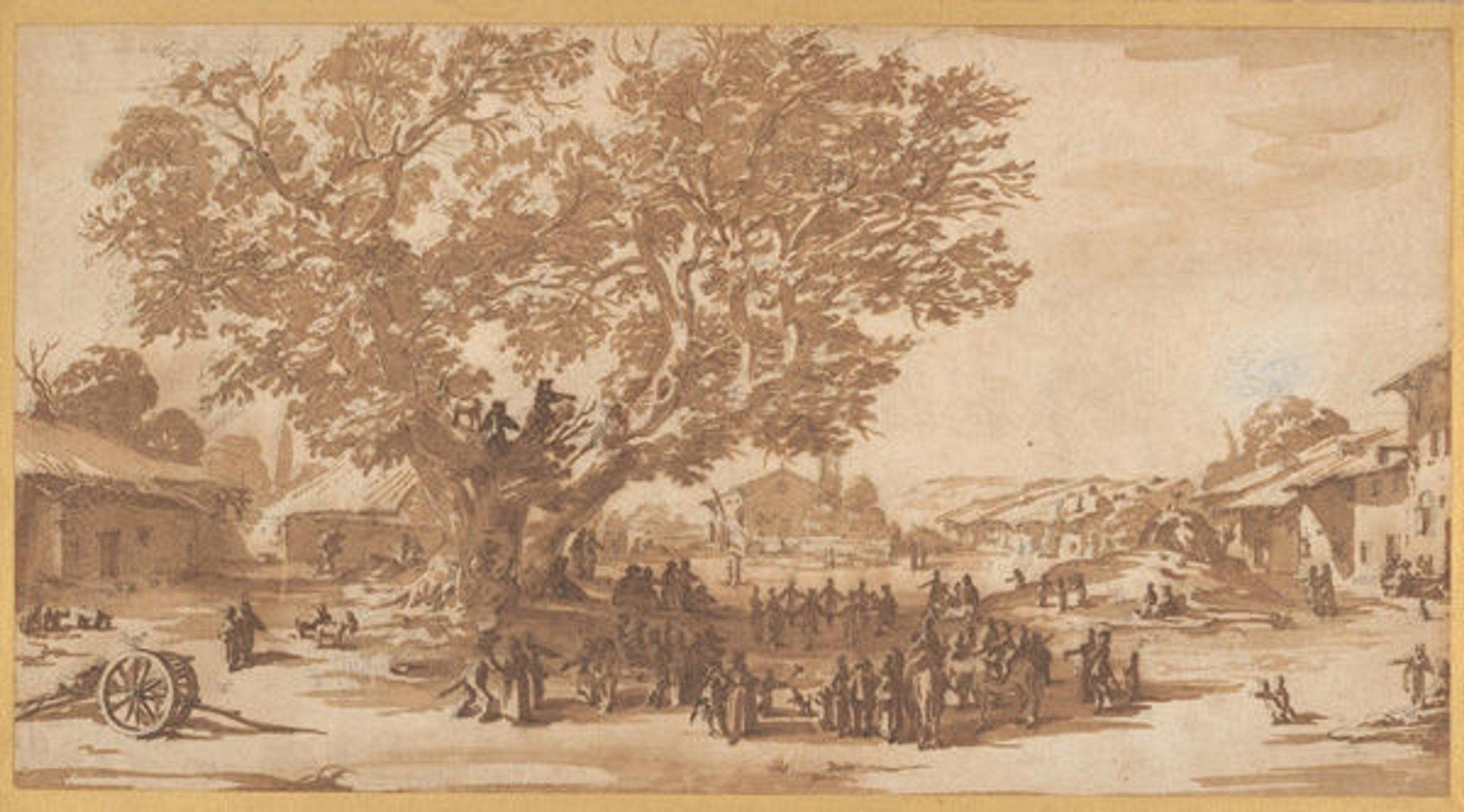 Jacques Callot (French, 1592-1635), May Day Celebrations at Xeuilley