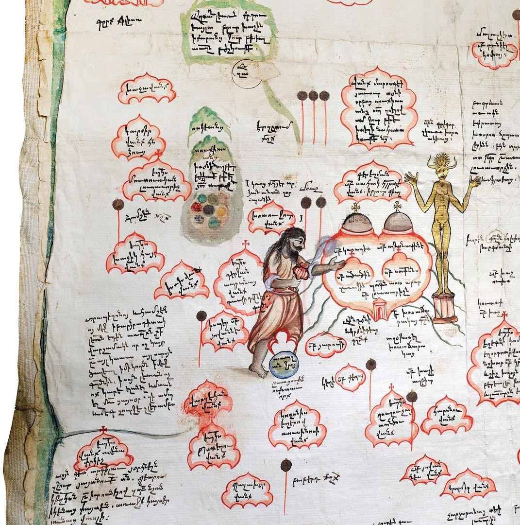 Detail of Tabula Chorographica Armenica