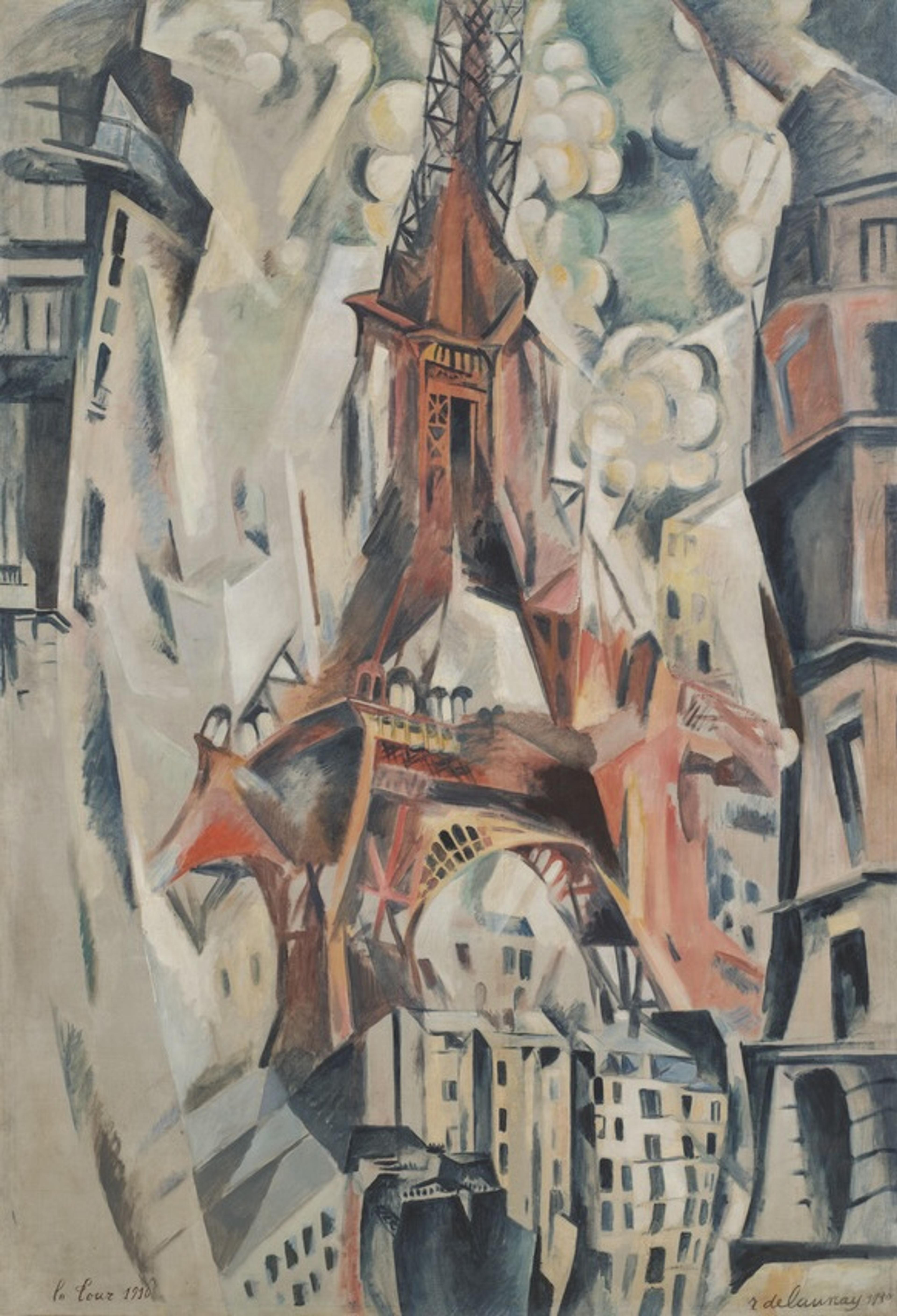 Image cover of book - Robert Delaunay, Eiffel Tower 1911