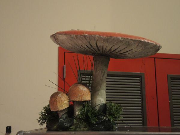 Alice and Wonderland scenery backstage. Photo courtesy of Met Museum Presents