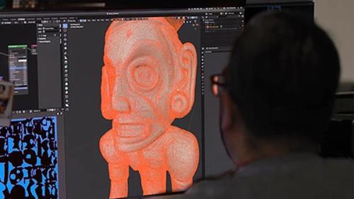 Image for Bring an Island Deity to Life with Augmented Reality 