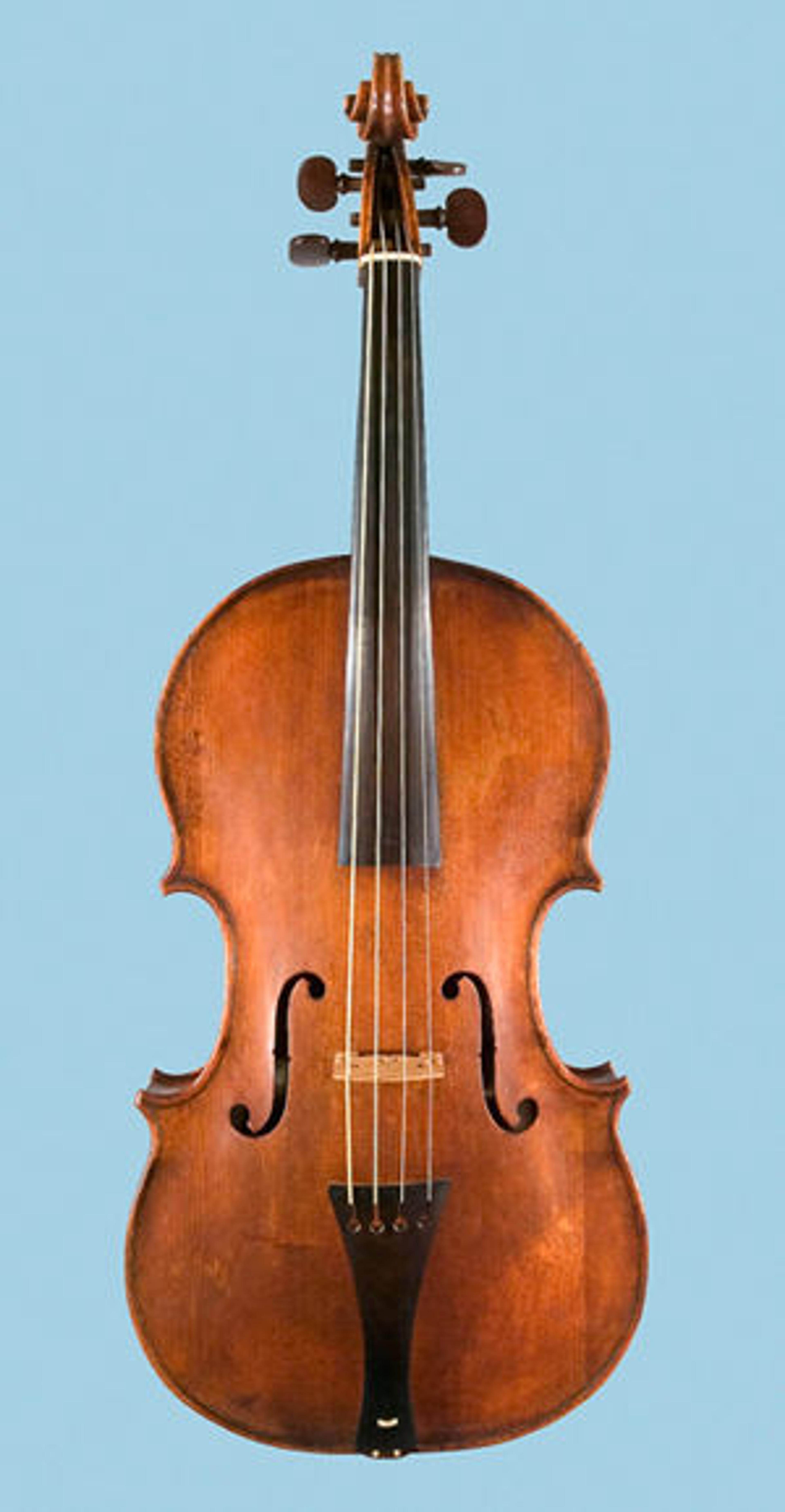 Left: Andrea Guarneri (Italian, 1626–1698). Tenor viola, 1664. National Music Museum, Vermillion, South Dakota, Witten-Rawlins Collection, 1984 