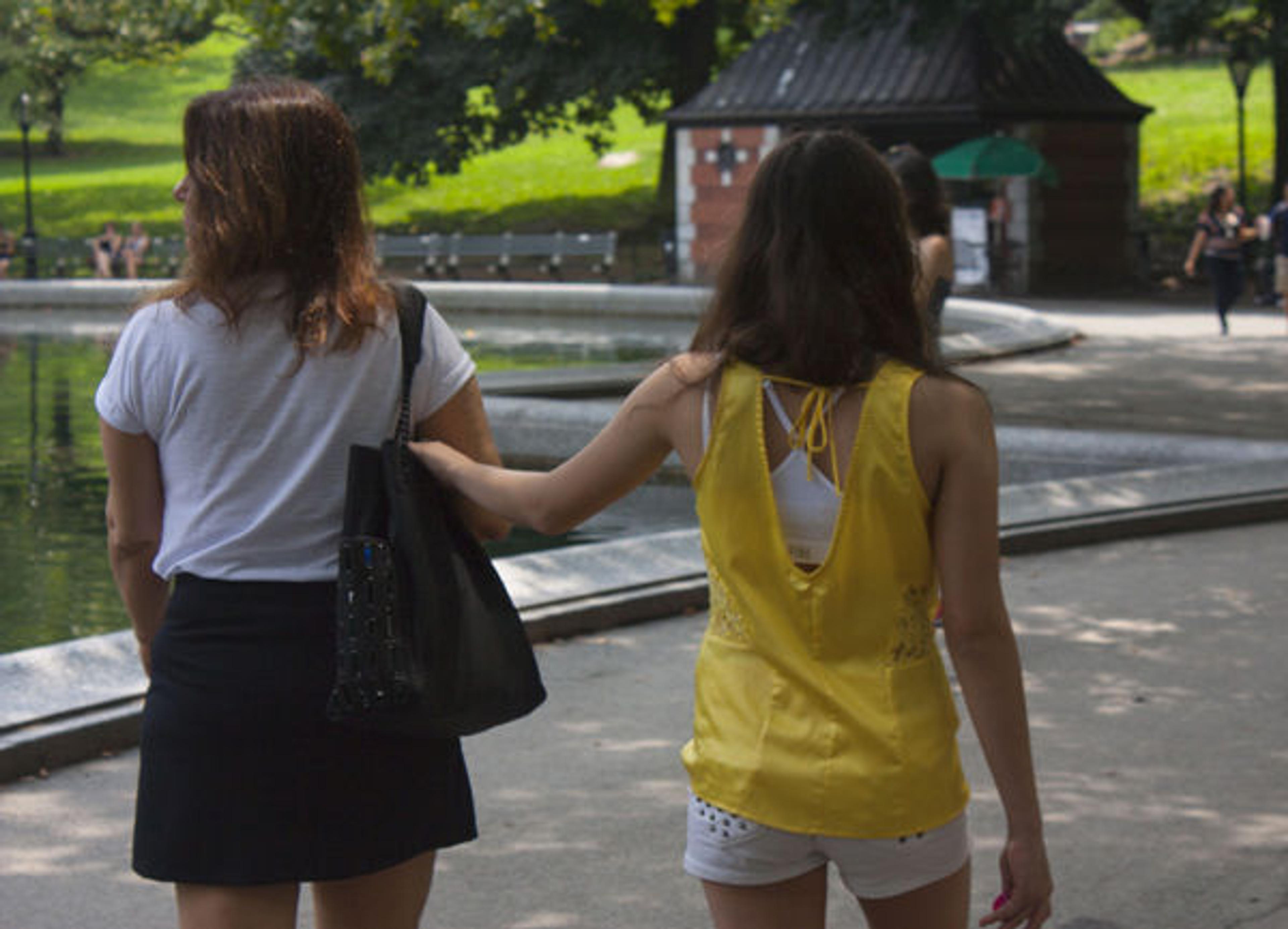 Photograph of mother and daughter