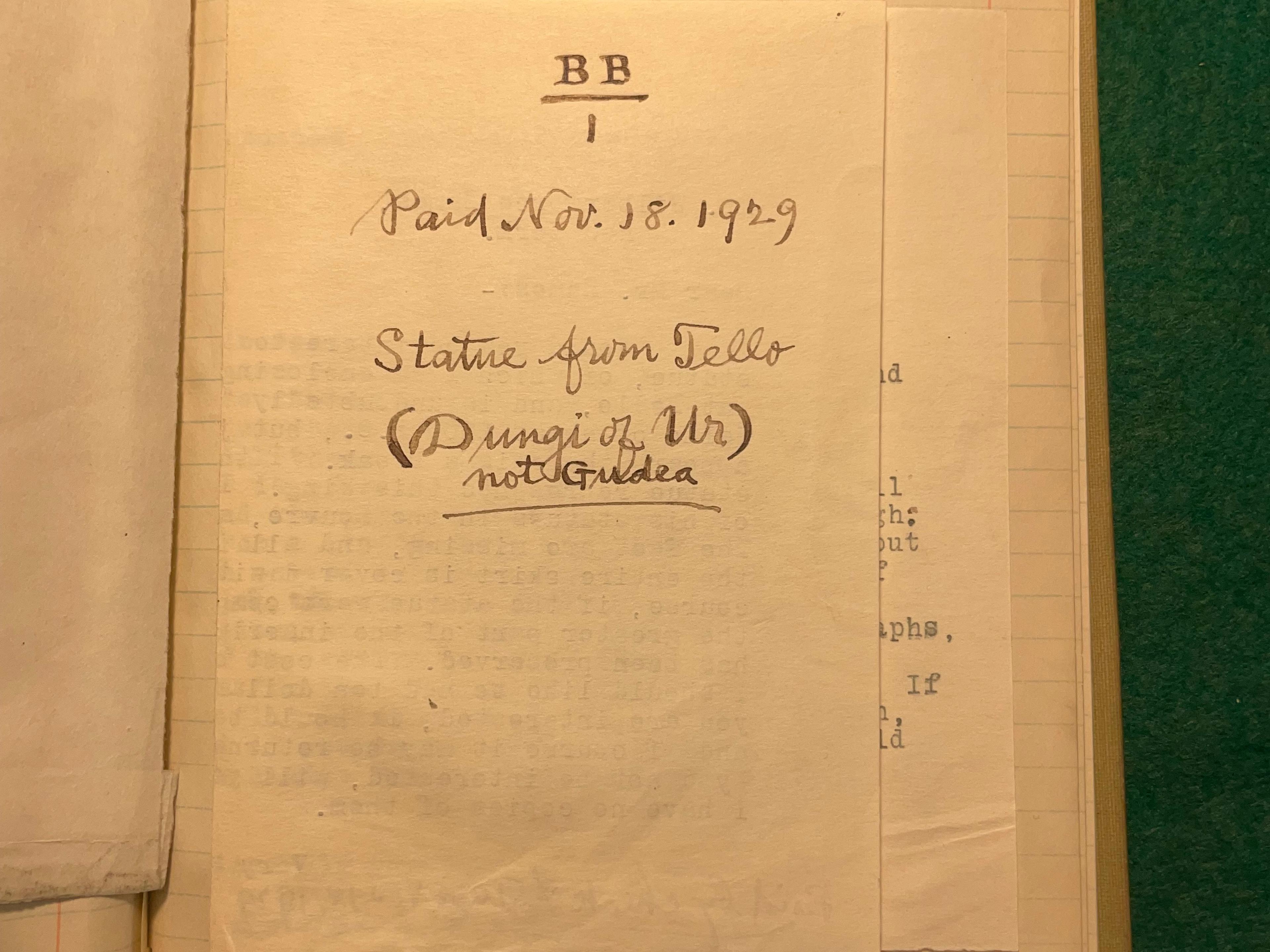 Letter from Banks to Eames
