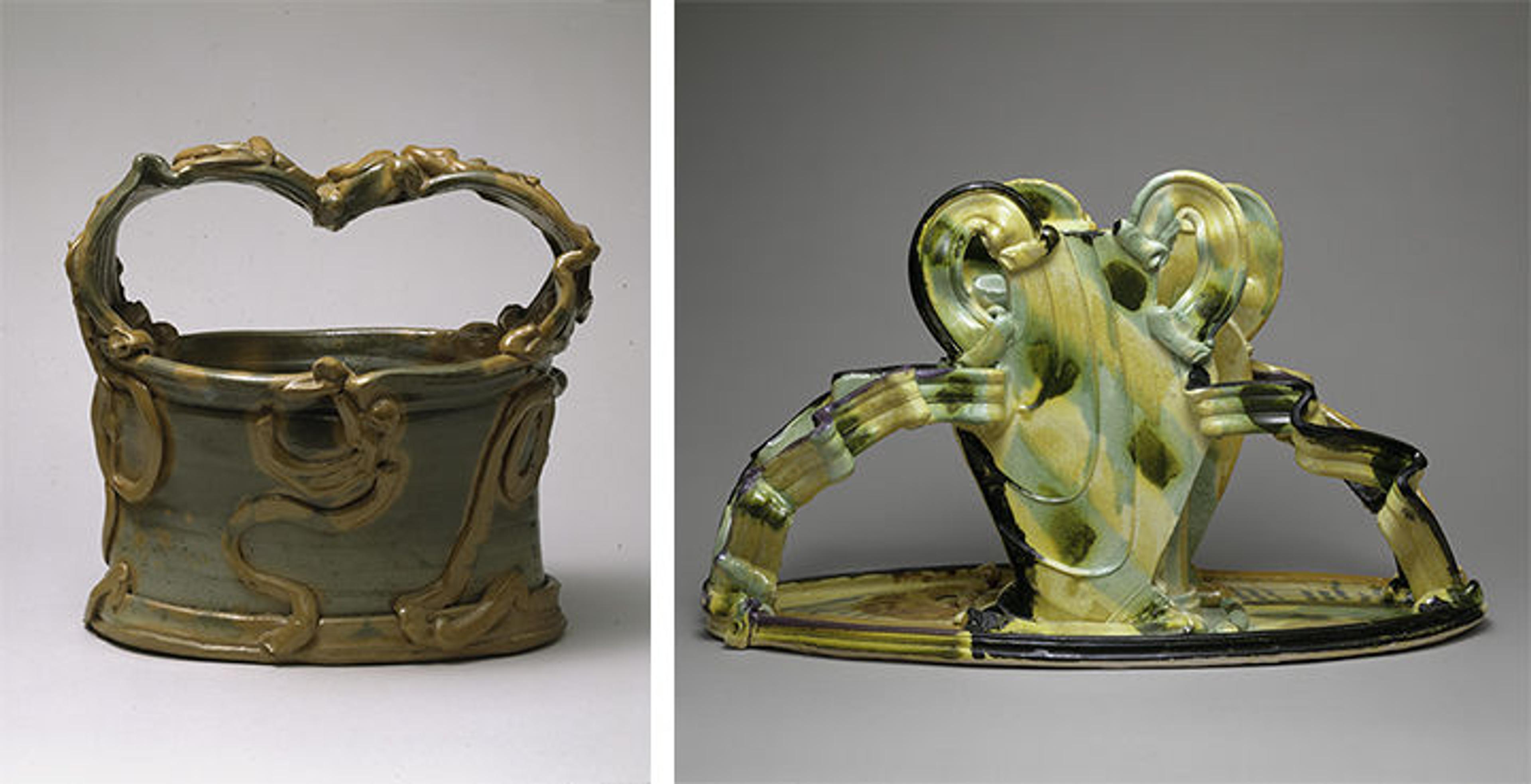 Two works by Betty Woodman from 1978