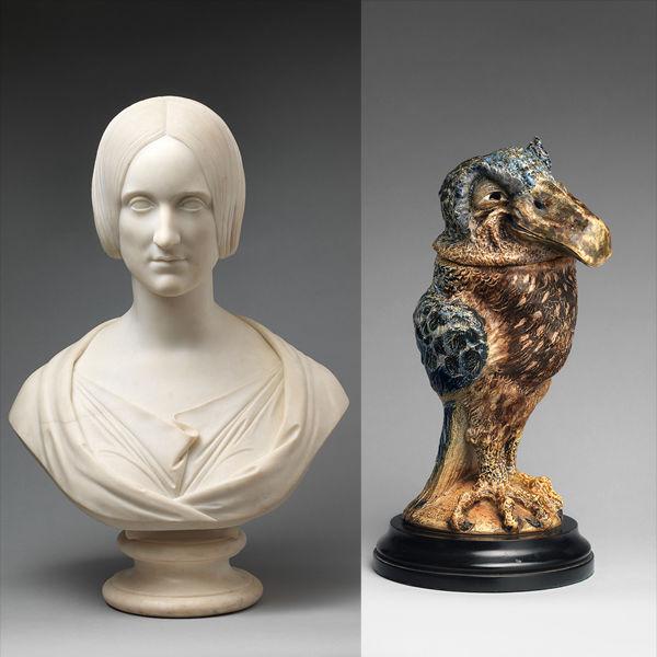 Cover Image for 420. The Bust of Mary Shelley and the Martin Brothers Bird Jar