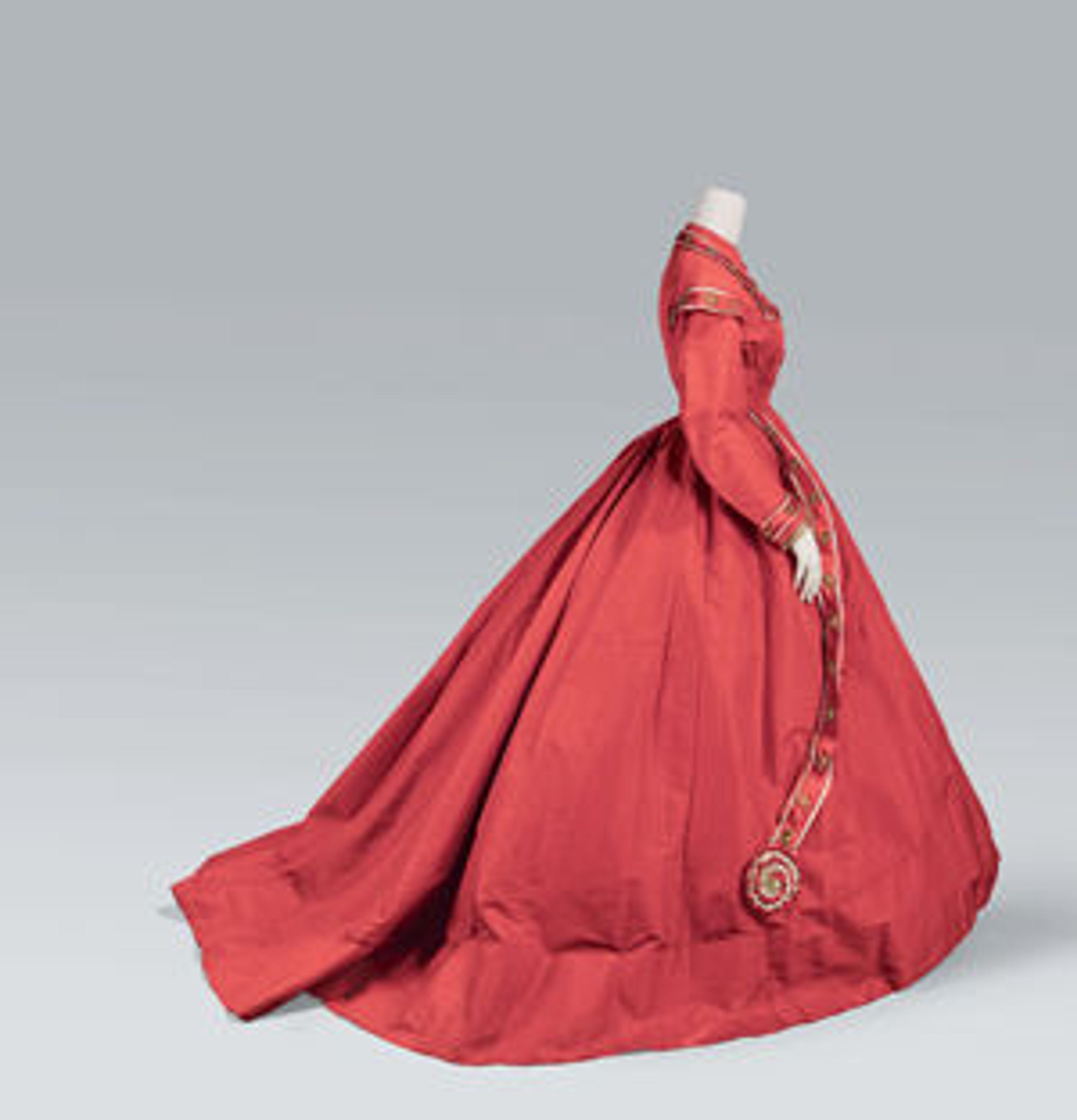 Afternoon Dress, ca. 1865 | American | 2009.300.1000a, b
