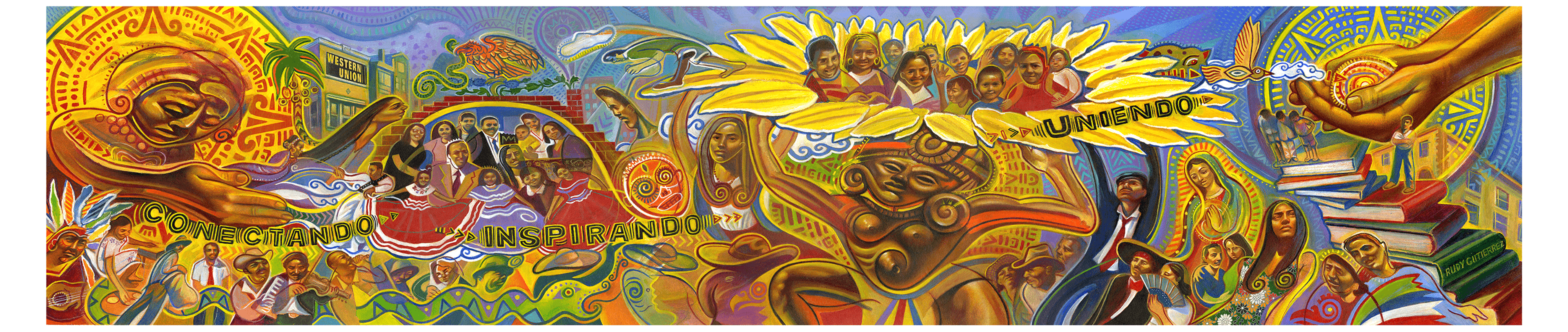 Finished mural