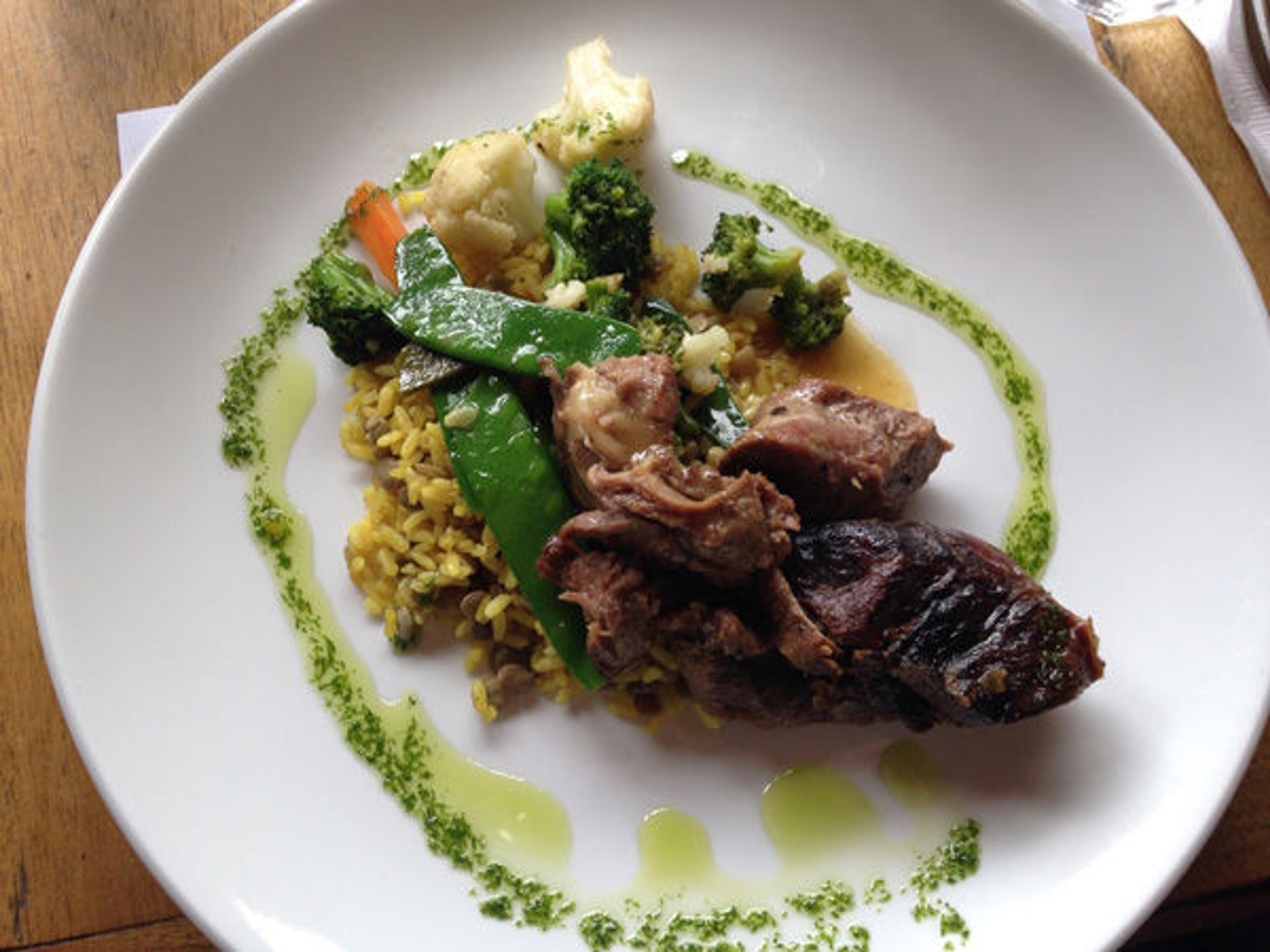 Food in Villa de Leyva, Colombia