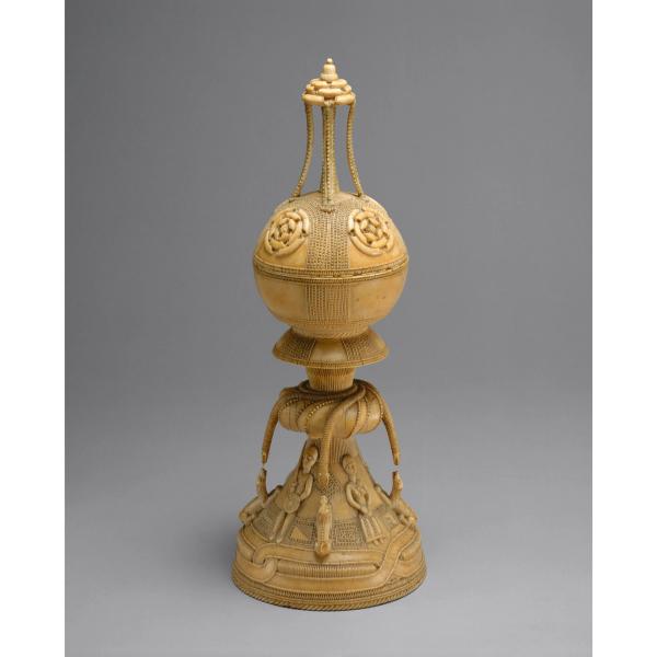 Cover Image for 1542. Lidded saltcellar, Temne or Bullom artist
