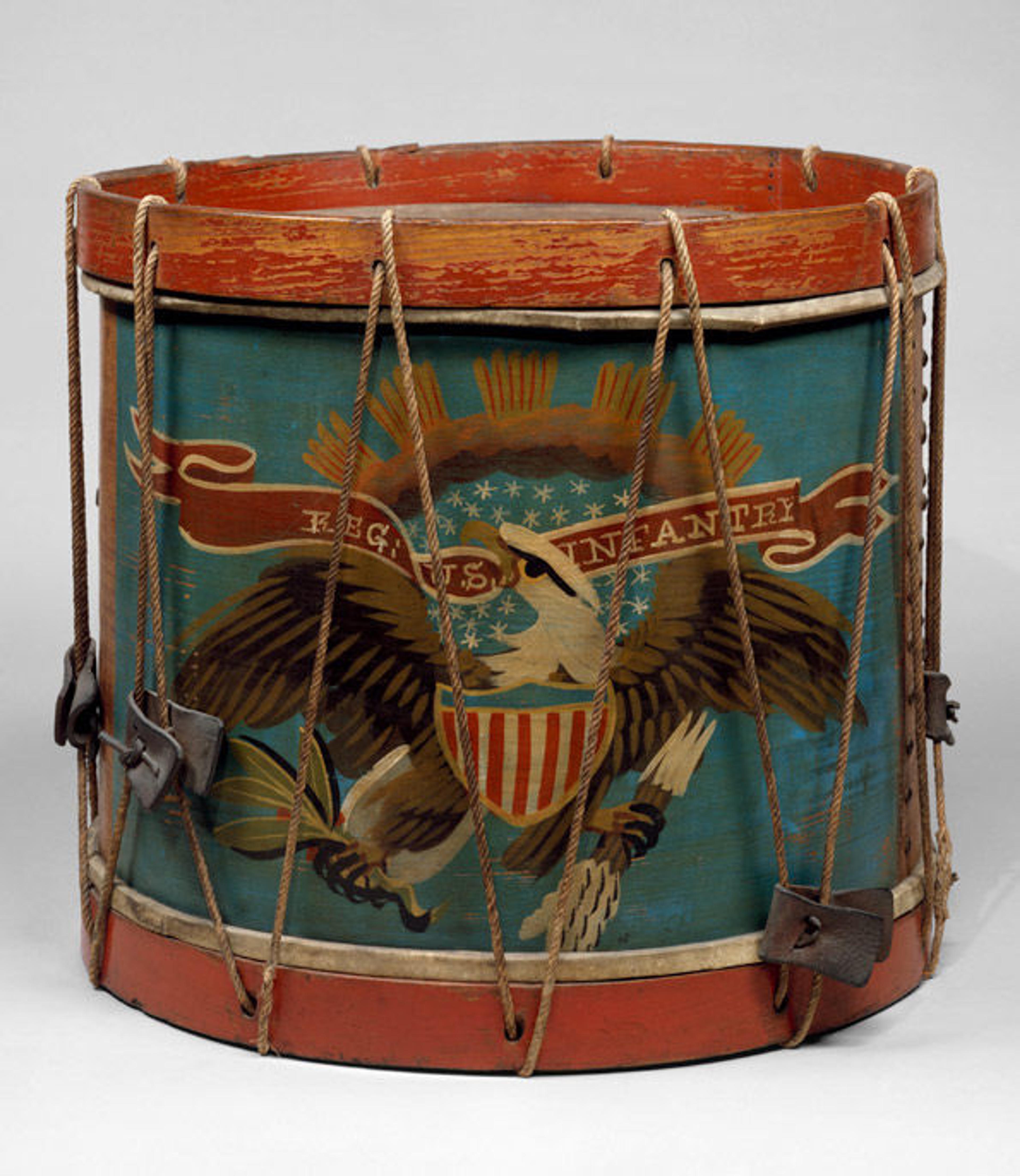 Attributed to Ernest Vogt (American). Side Drum, ca. 1864