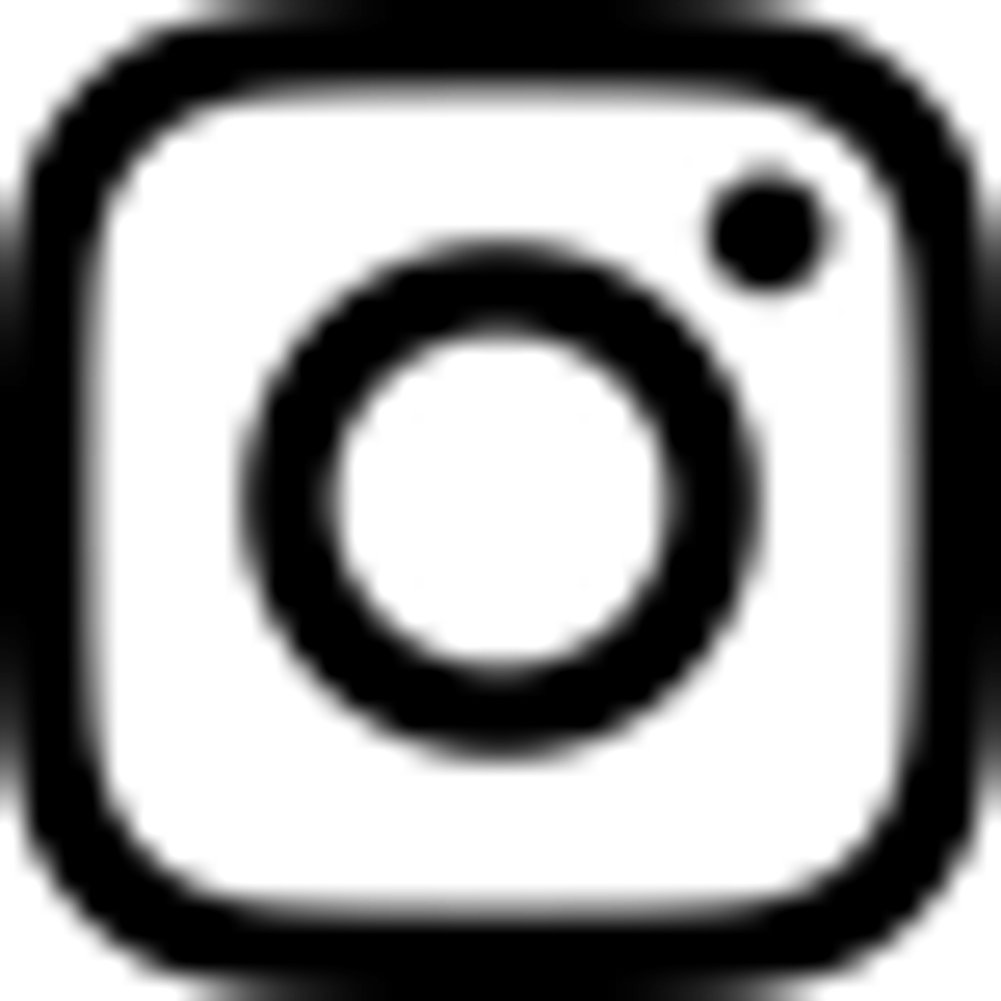 The Instagram logo which represents a camera.