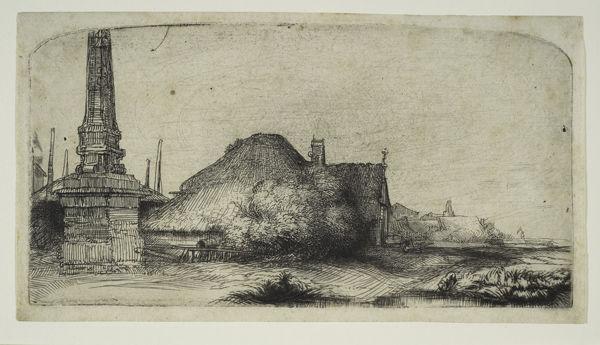 Landscape with an Obelisk