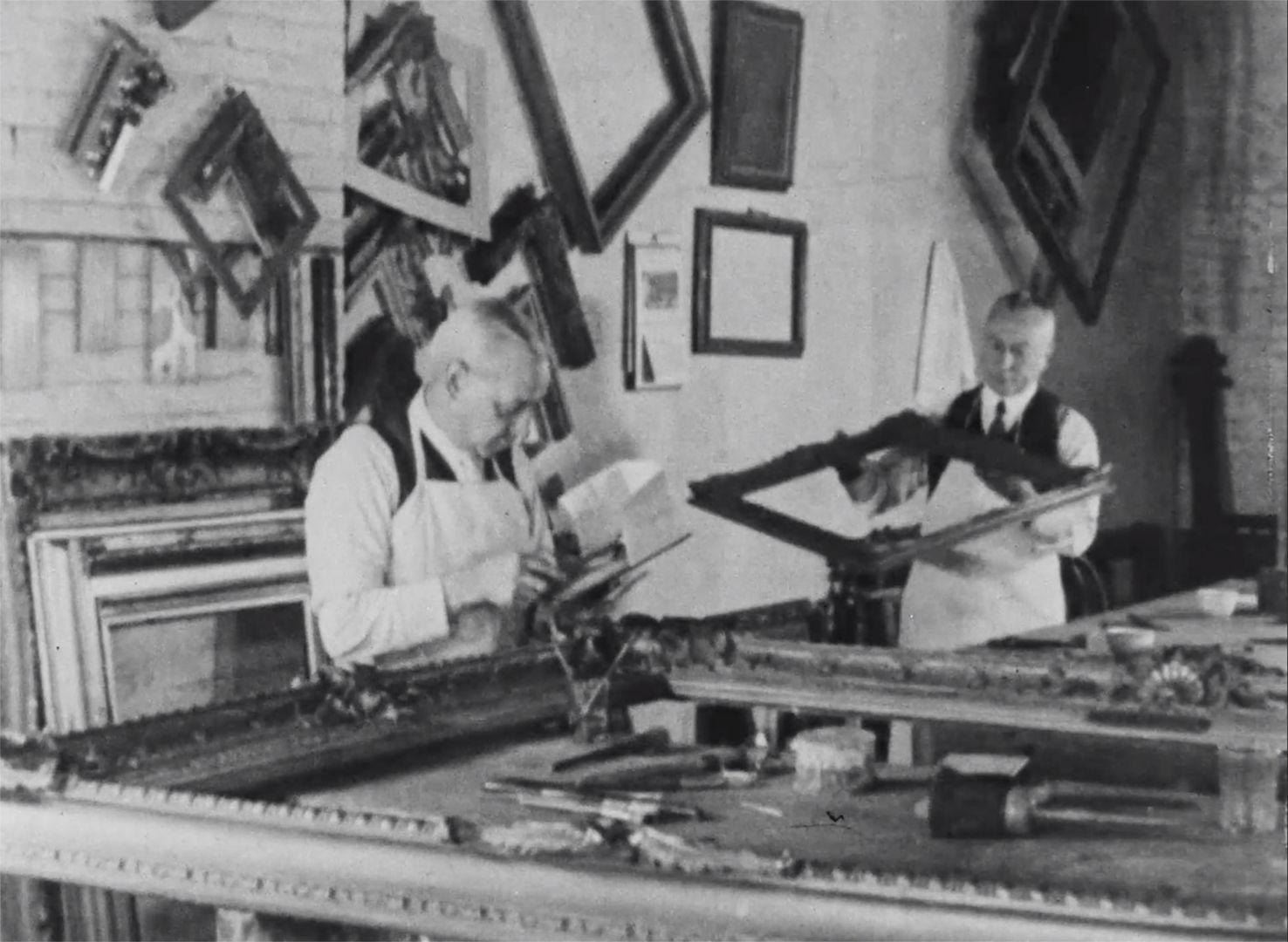 A black and white photo of the Metropolitan's facade