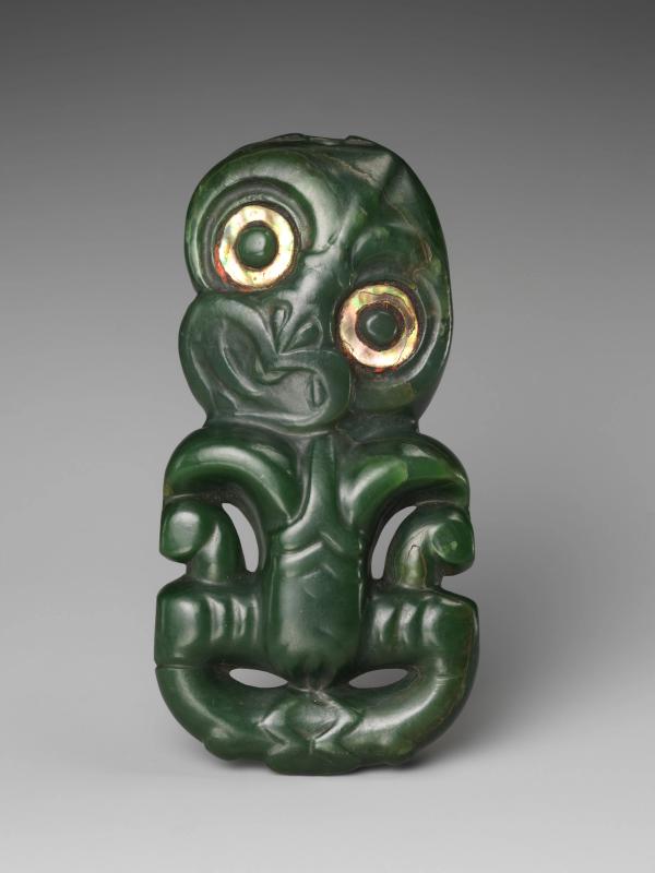 Cover Image for 1775. Hei tiki (pendant), Māori artist