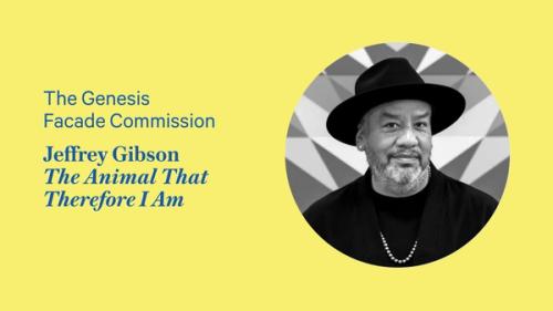 Image for The Genesis Facade Commission: Jeffrey Gibson, The Animal That Therefore I Am