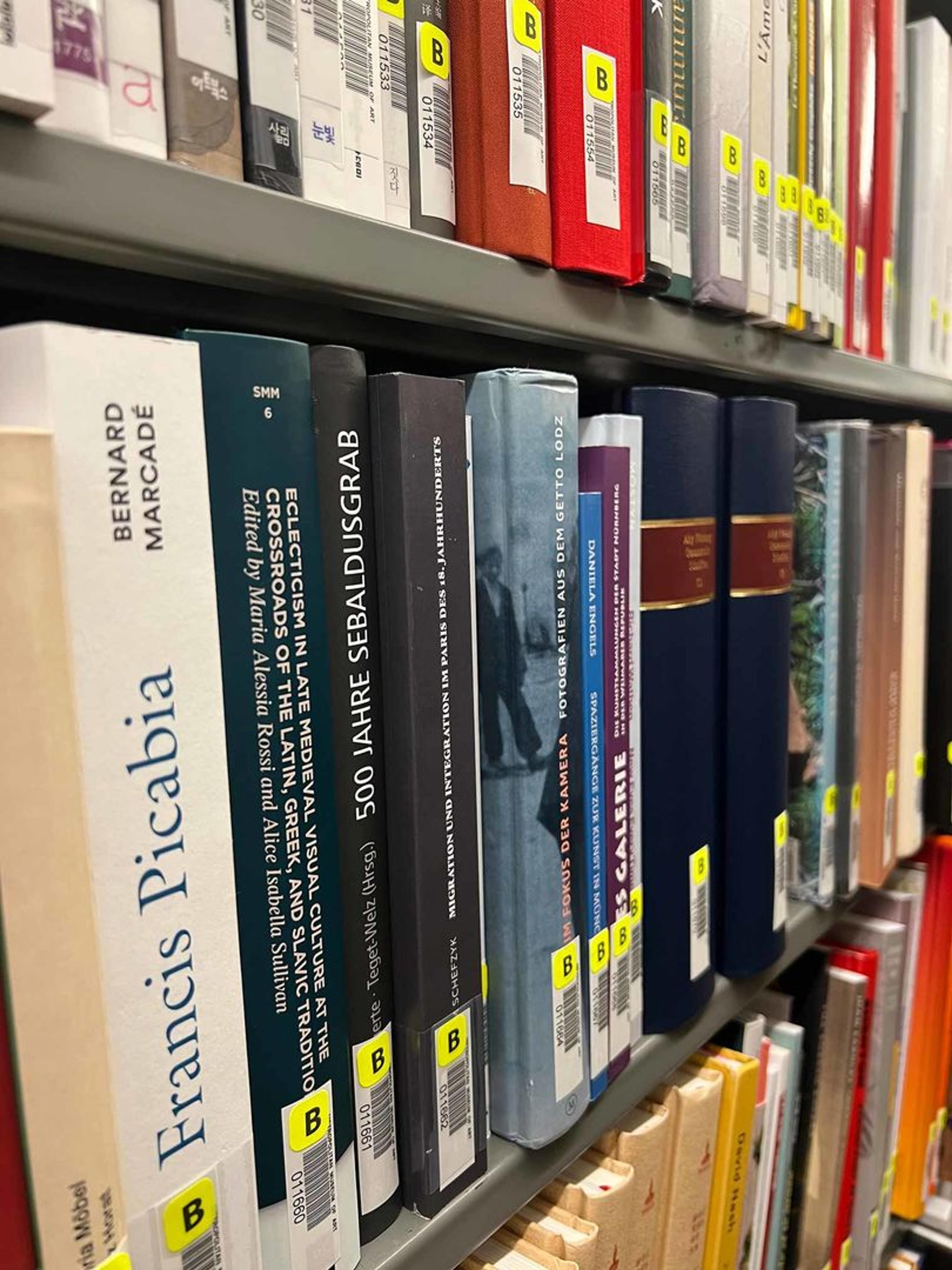 Shelf of books