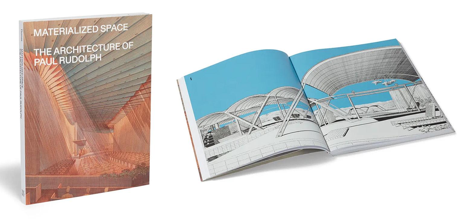 Composite image of architeture book