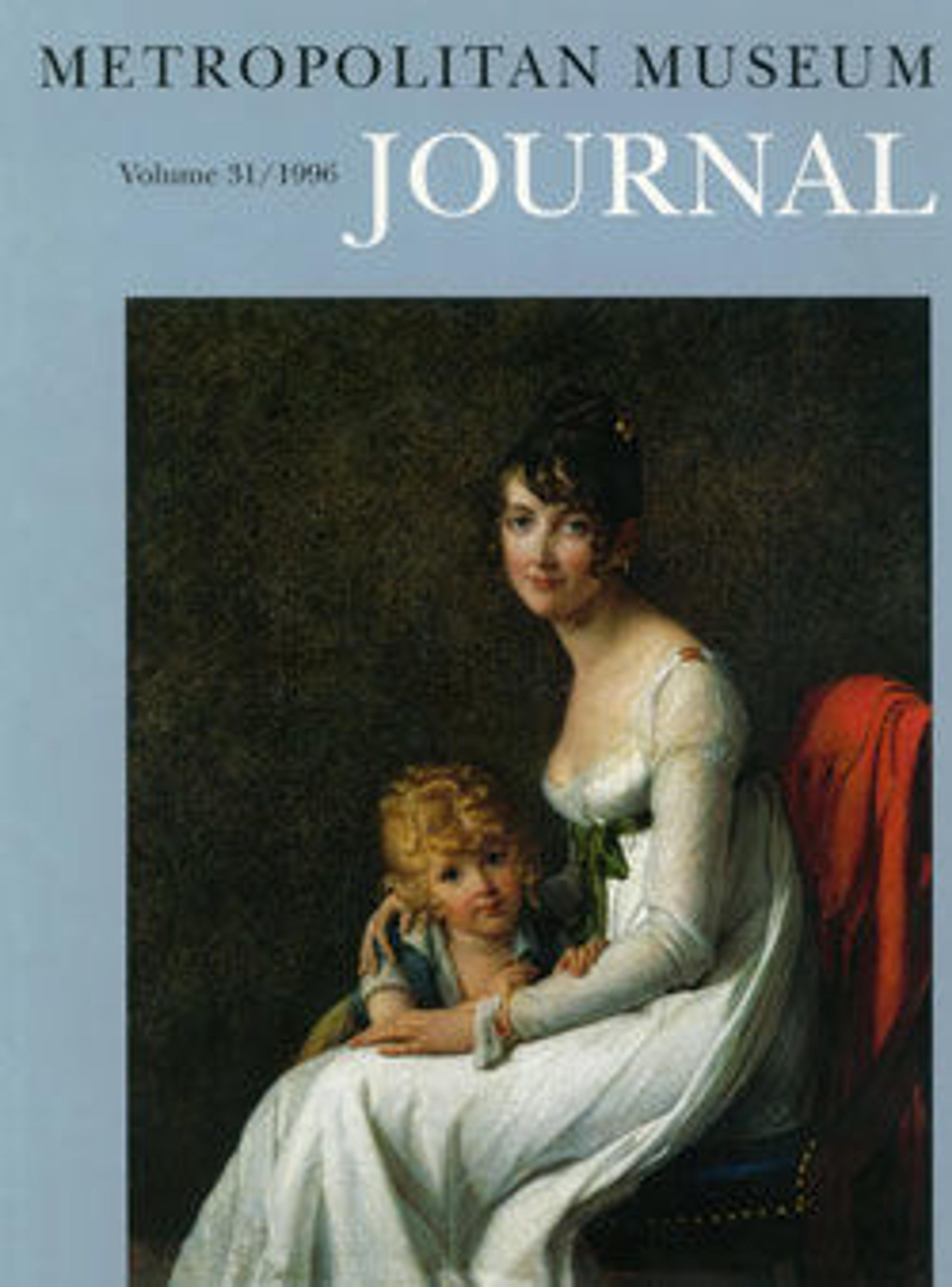 The Metropolitan Museum Journal, v. 31 (1996)