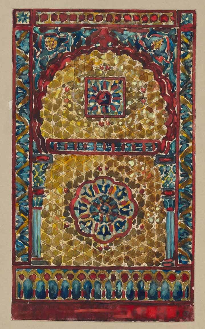 Stained glass design