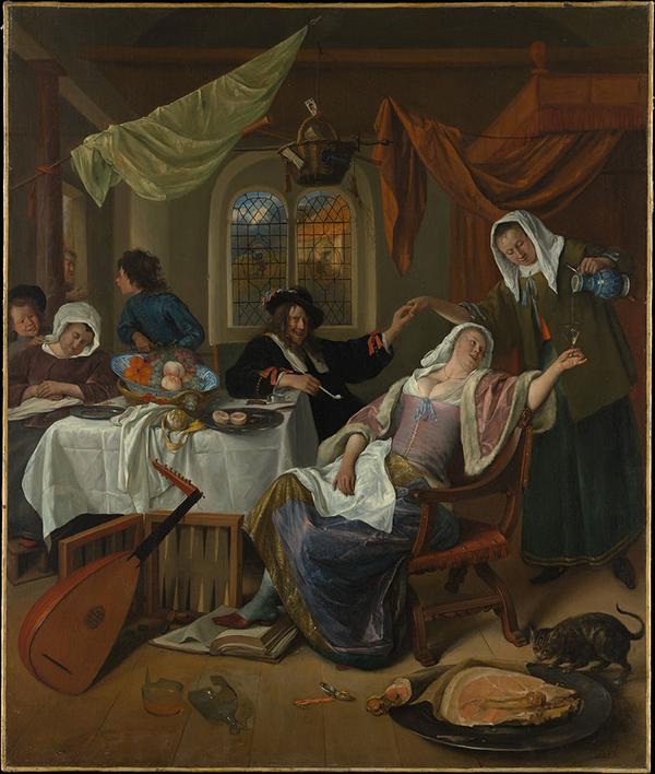 Cover Image for  5247. Jan Steen, The Dissolute Household