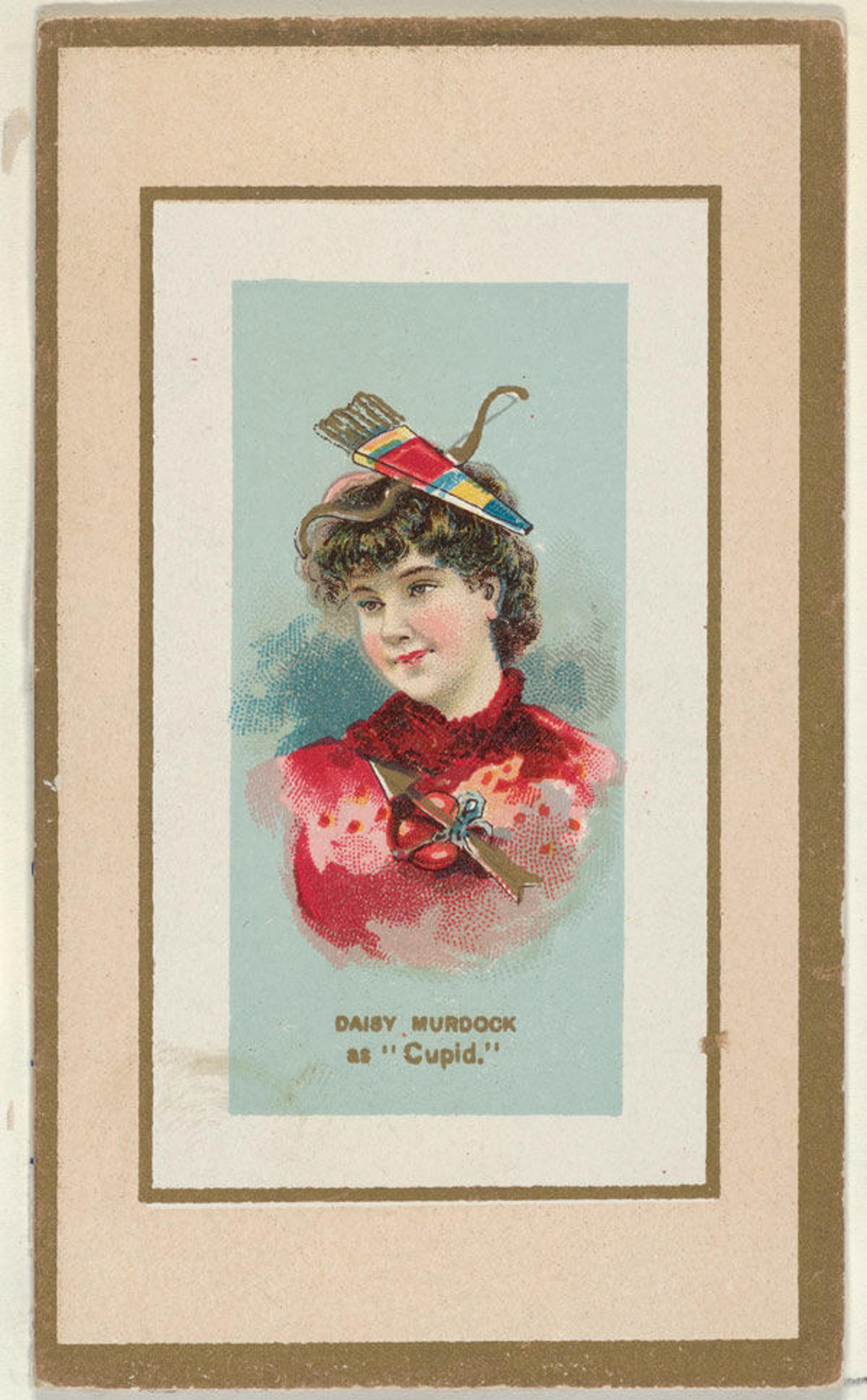 Daisy Murdoch as "Cupid" from the Fancy Dress Ball Costumes series (N107)