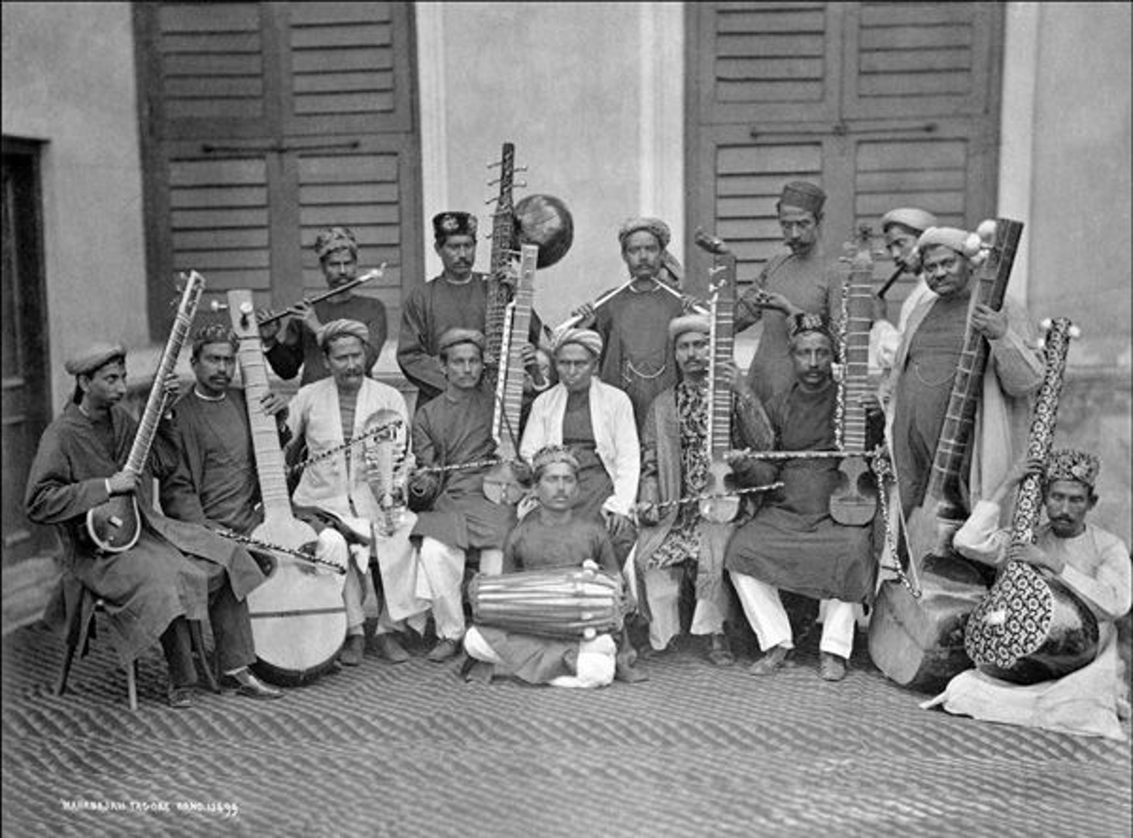 Sourindro Mohun Tagore's European-style orchestra