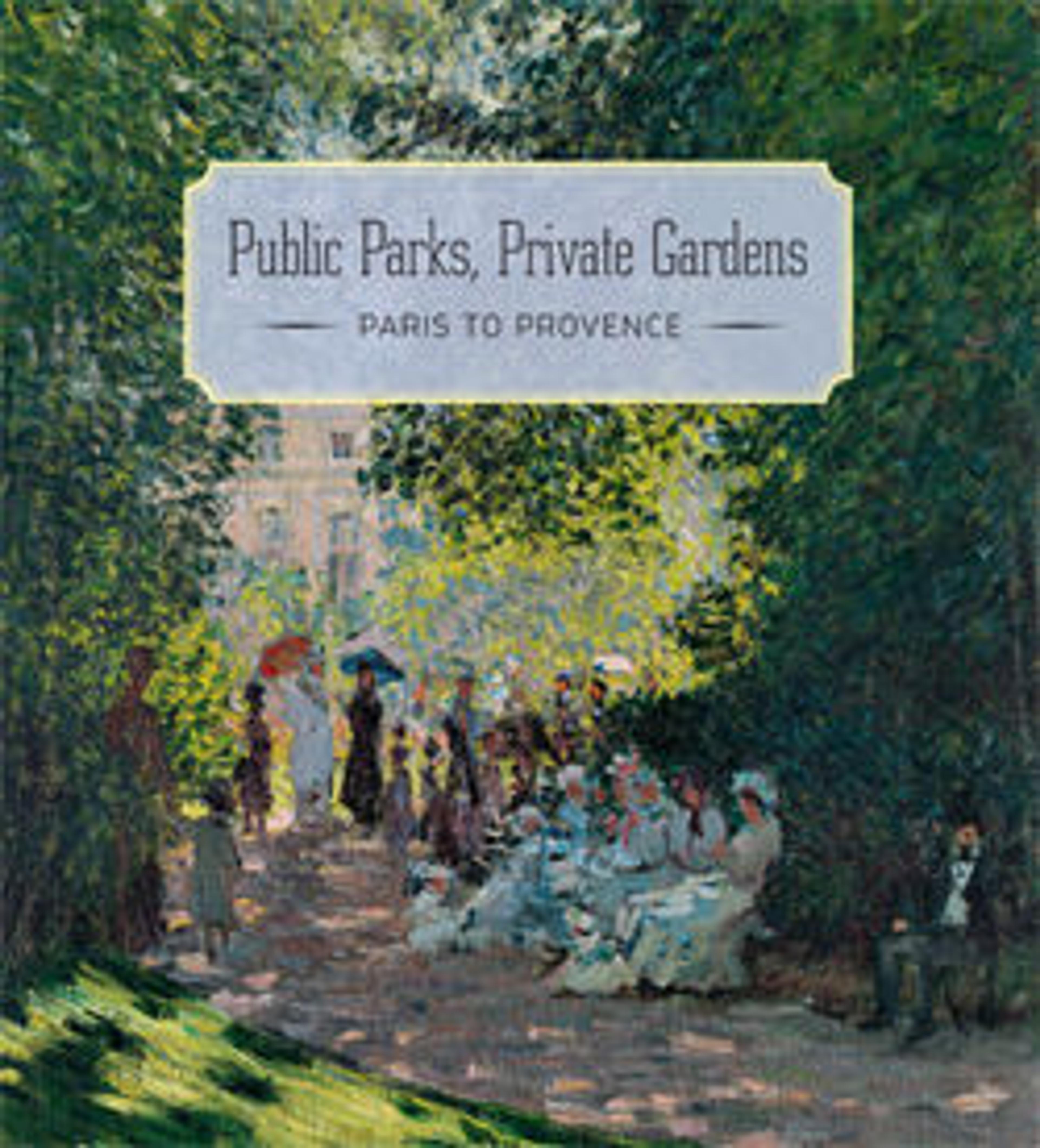 Public Parks, Private Gardens Cover
