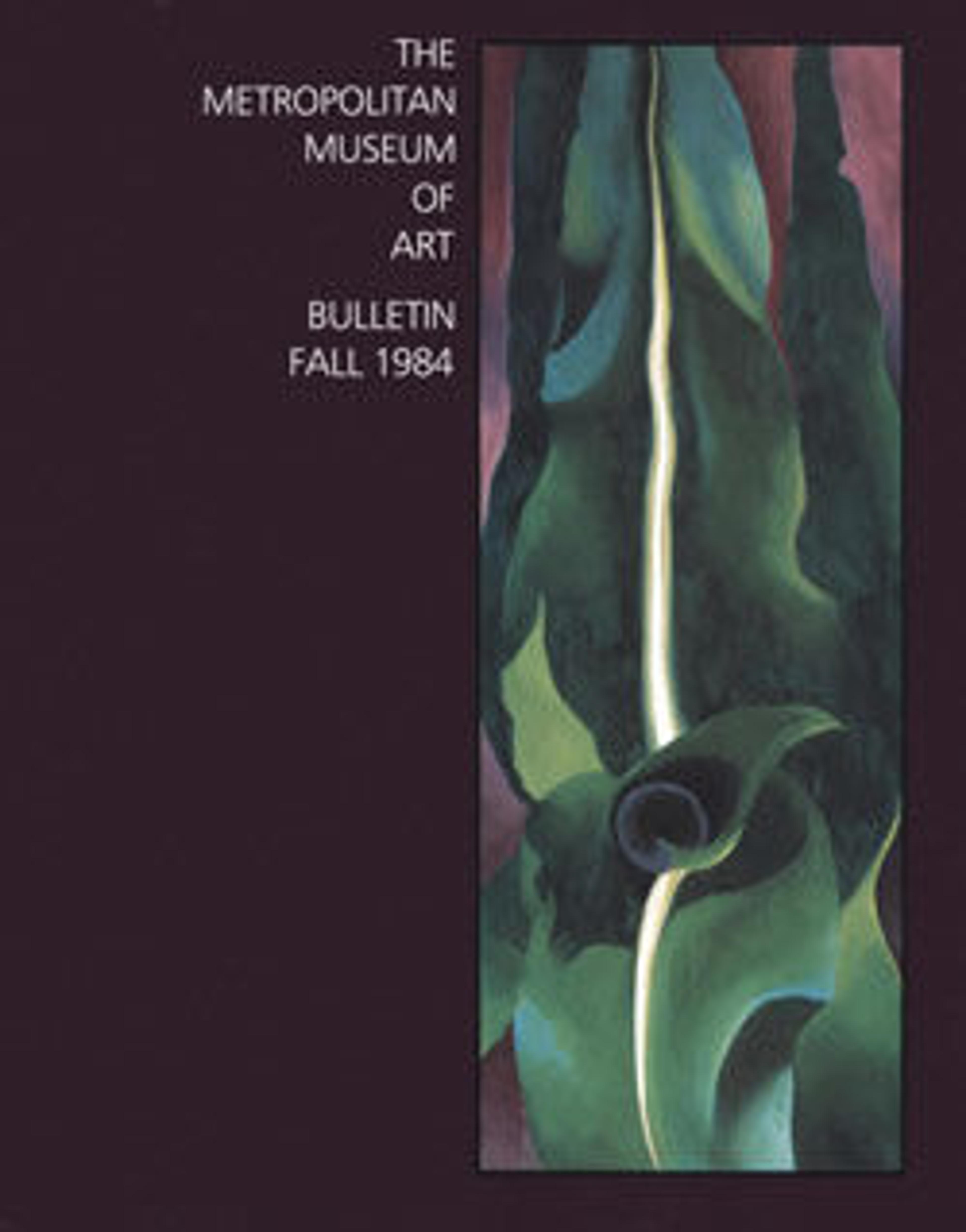 "Georgia O'Keeffe": The Metropolitan Museum of Art Bulletin, v. 42, no. 2 (Fall, 1984)