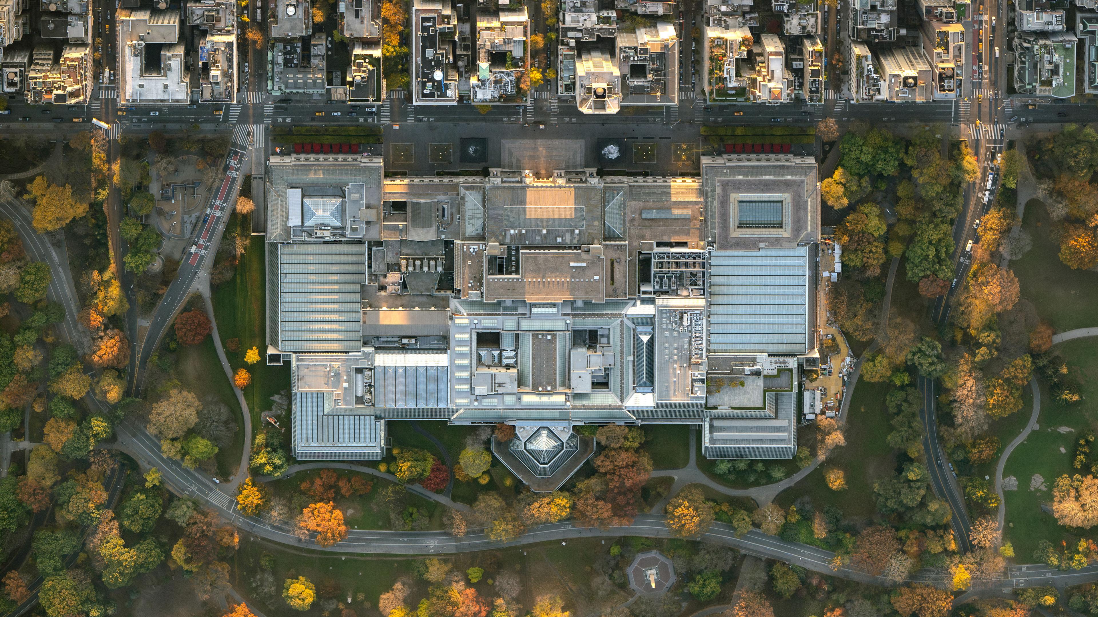 Aerial view of The Met. Photo: Filip Wolak