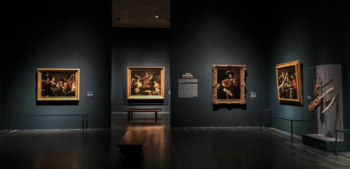 Gallery view of the exhibition "Valentin de Boulogne: Beyond Caravaggio"