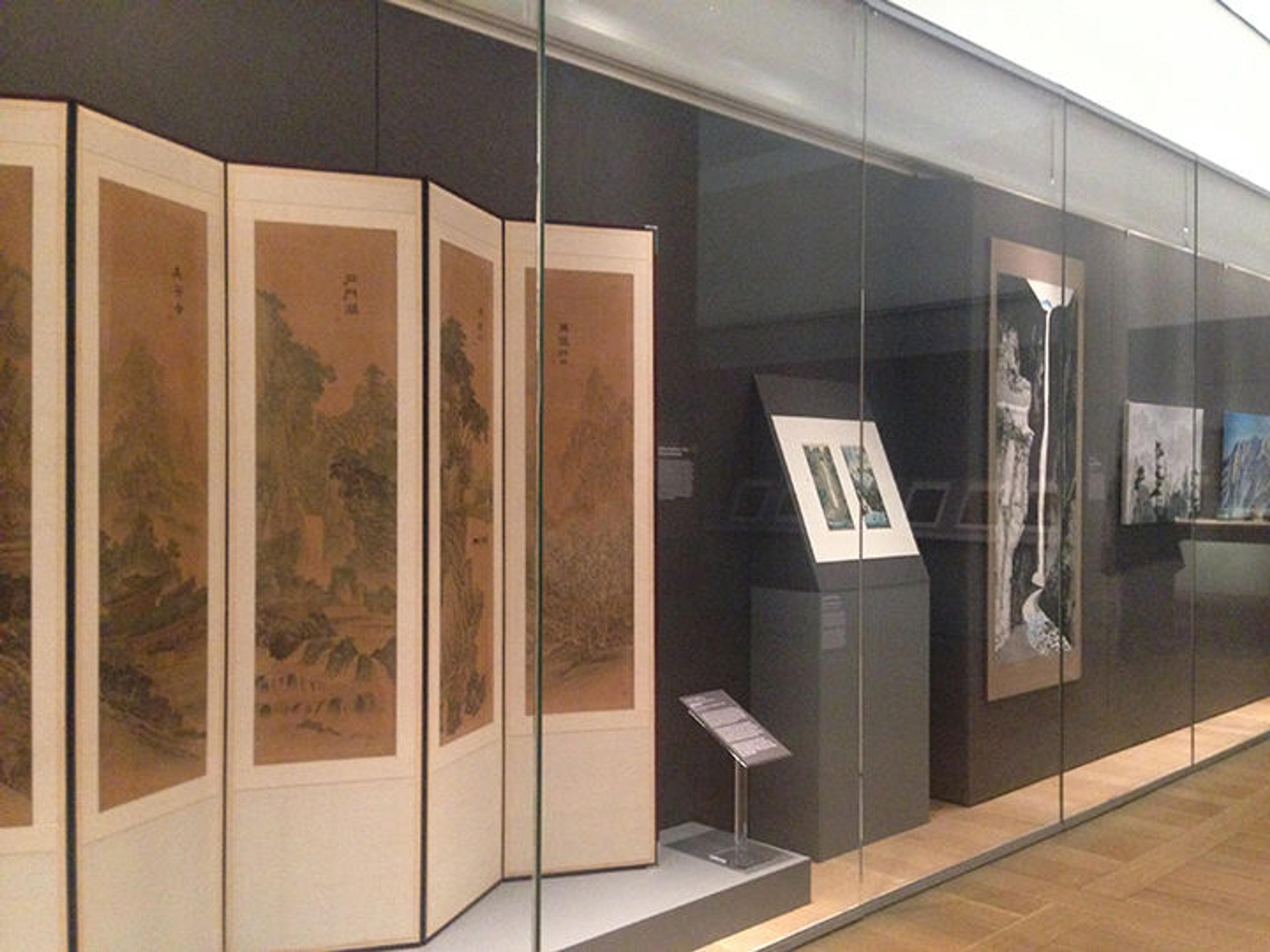 Wall of gallery