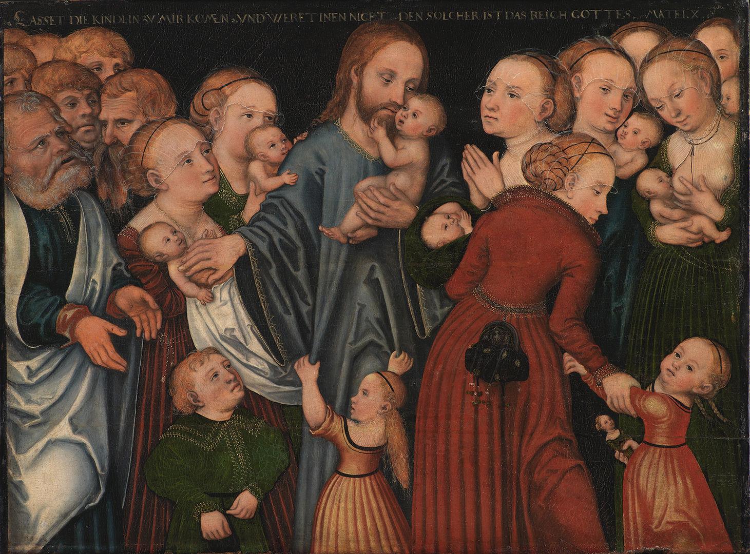 Painting of Christian seen by Cranach.