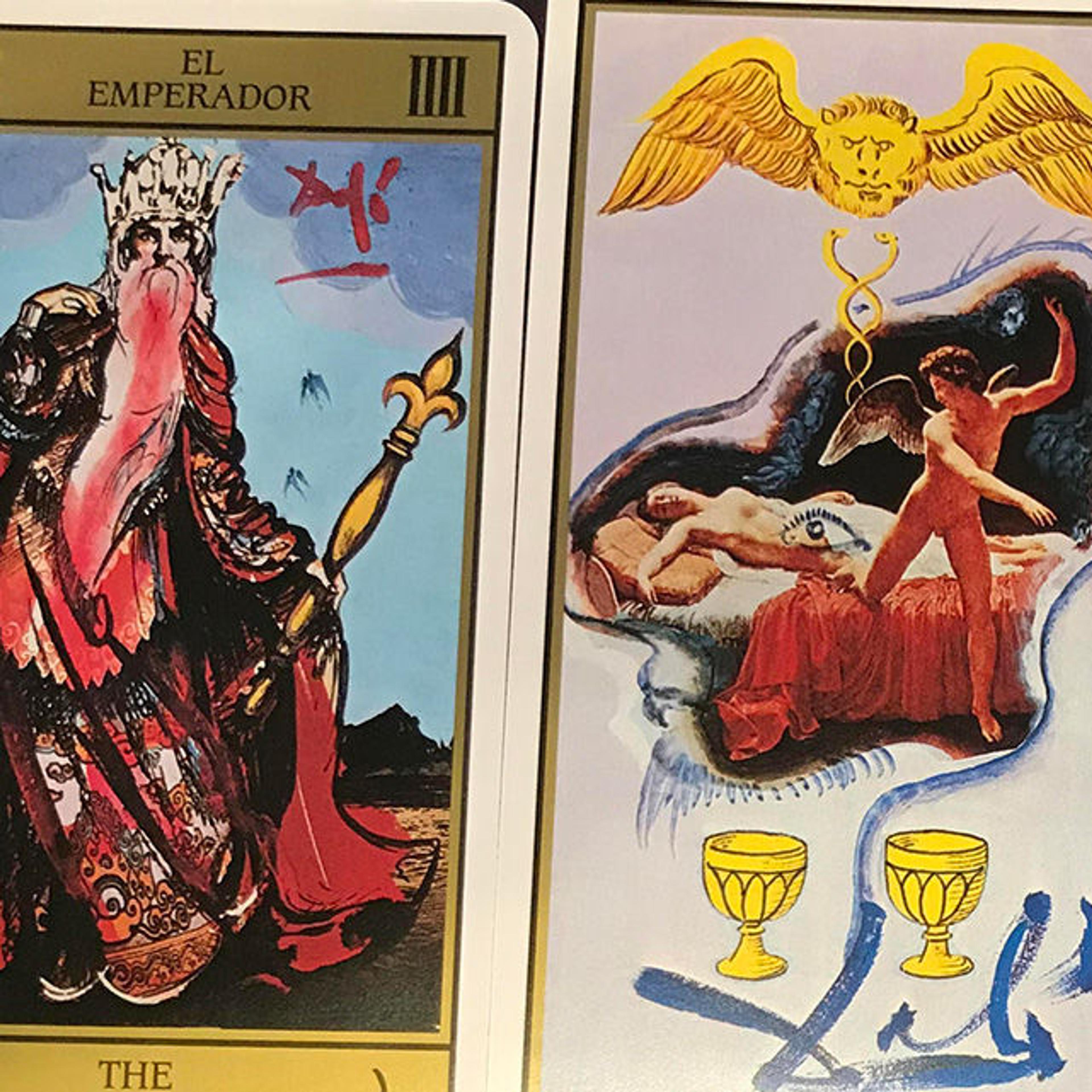 Tarot cards designed by Dali