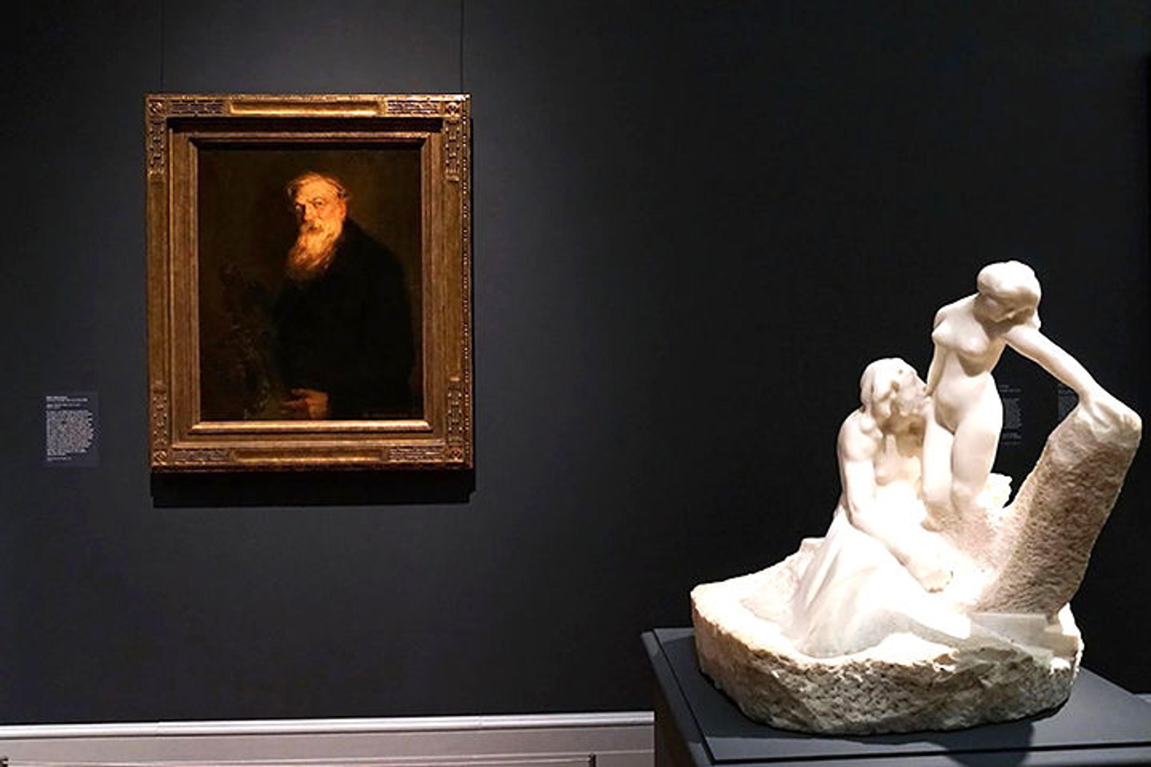 A portrait of Auguste Rodin at The Met