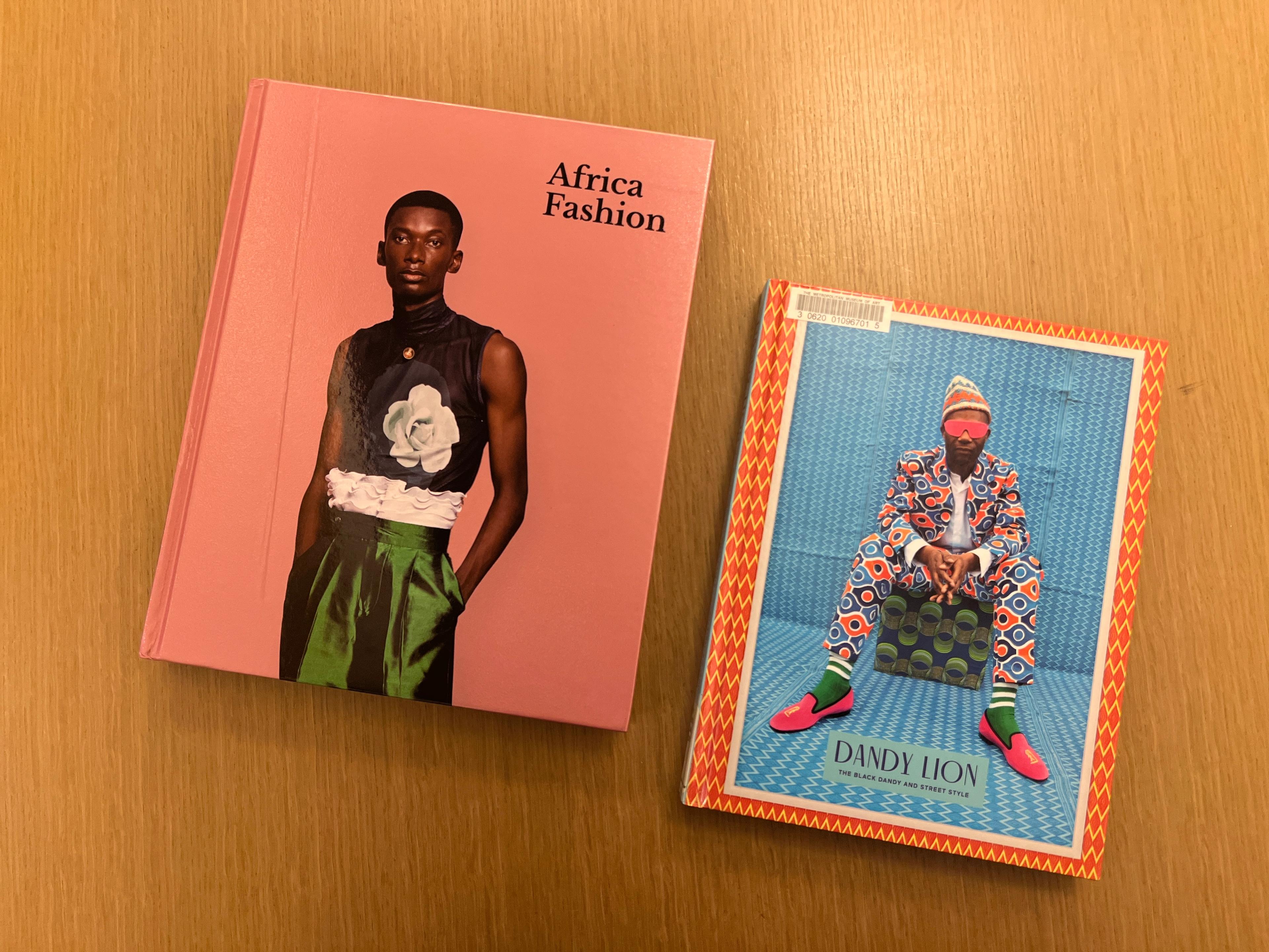Two colorful covers of books