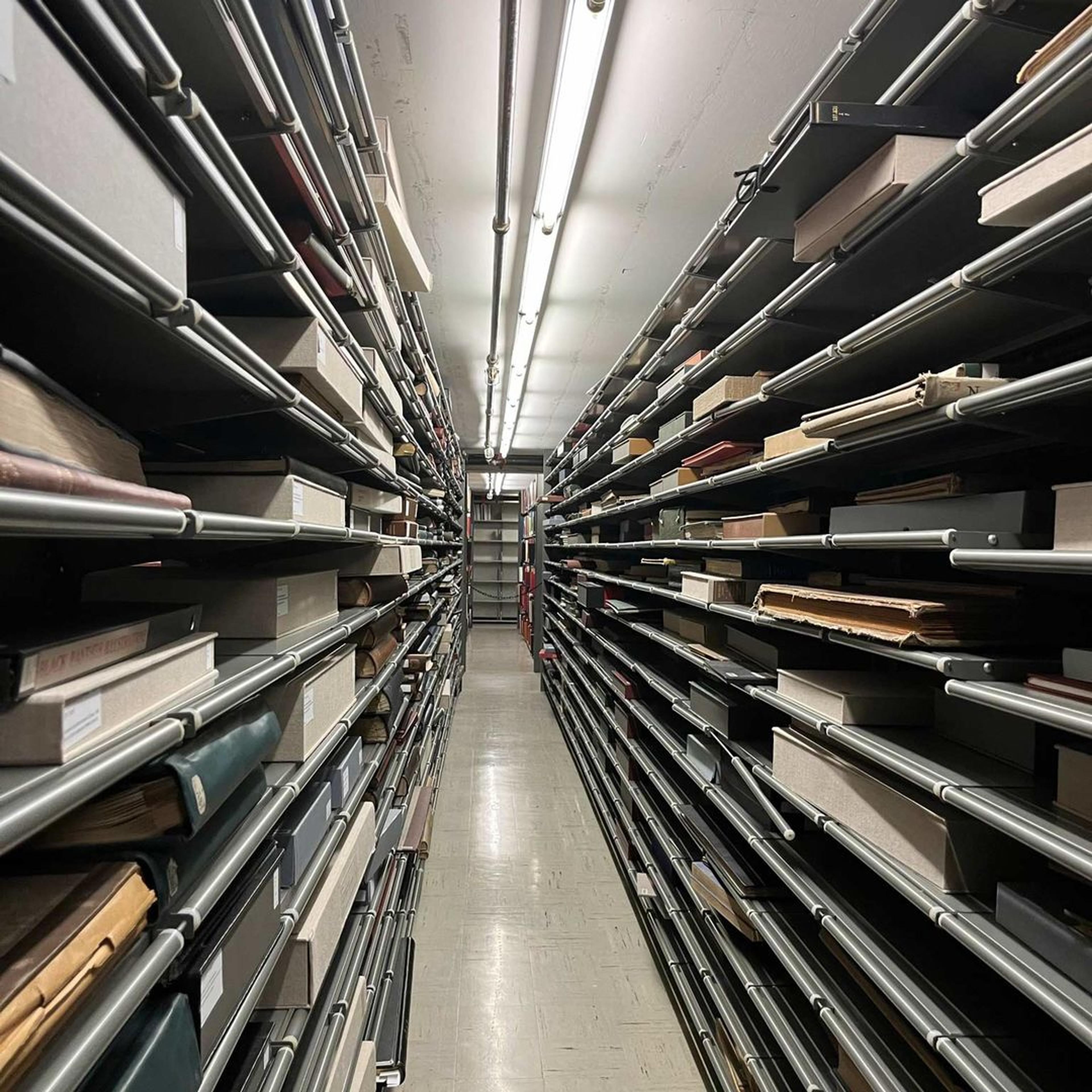 Watson Library stacks