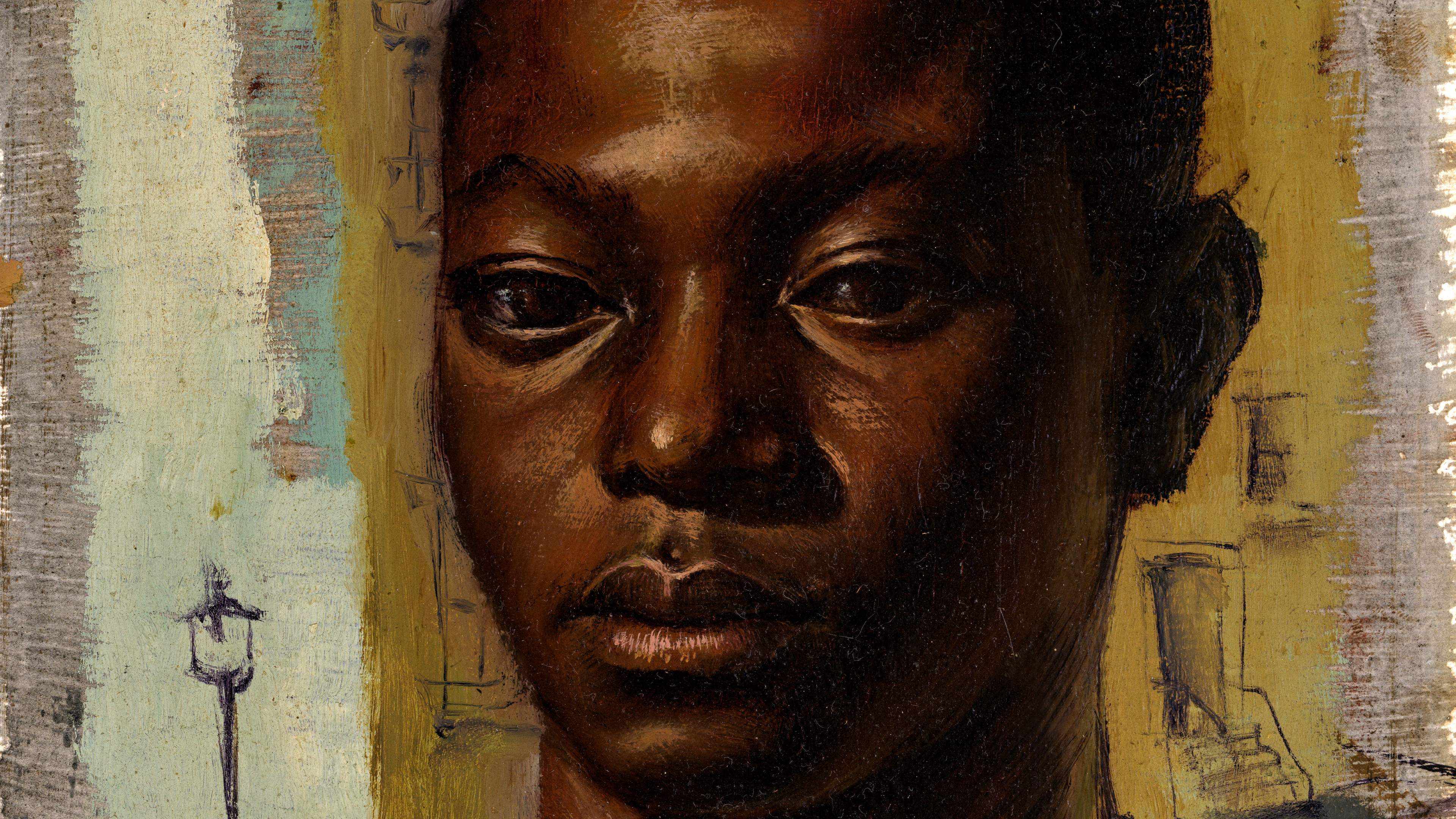 John Wilson (American, 1922–2015). My Brother, 1942. Oil on panel, 12 x 10 5/8 in. (30.48 x 26.9875 cm). Smith College Museum of Art, Purchased, (SC 1943.4.1) Courtesy of the Estate of John Wilson