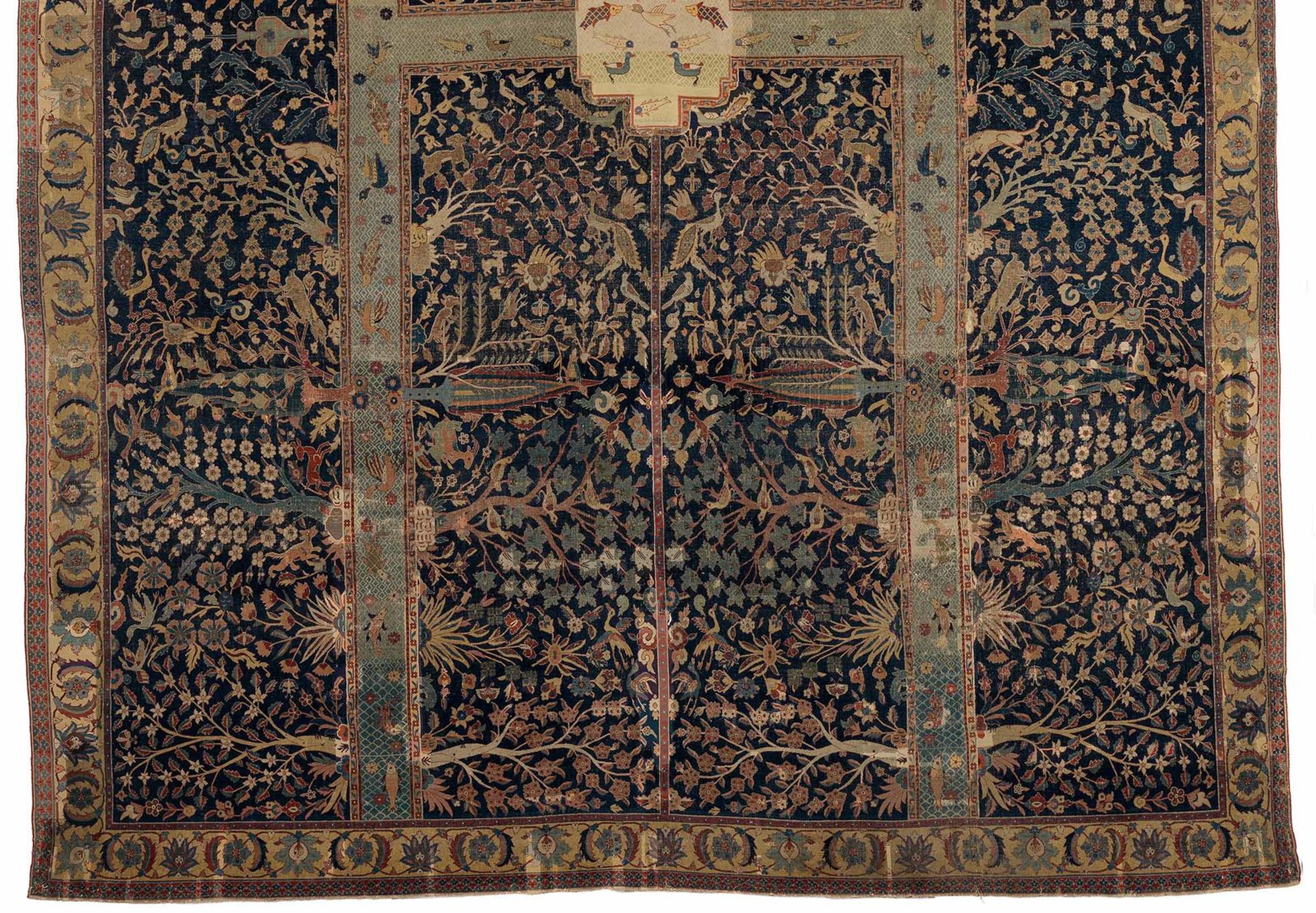 Lower half of Wagner carpet