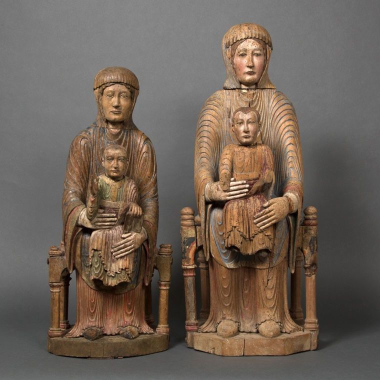 ヴィンテージ 当時物 聖母マリア様と幼きイエスキリスト様 土鈴 隠れキリシタン Virgin and Child in Majesty - French - The Metropolitan Museum of Art