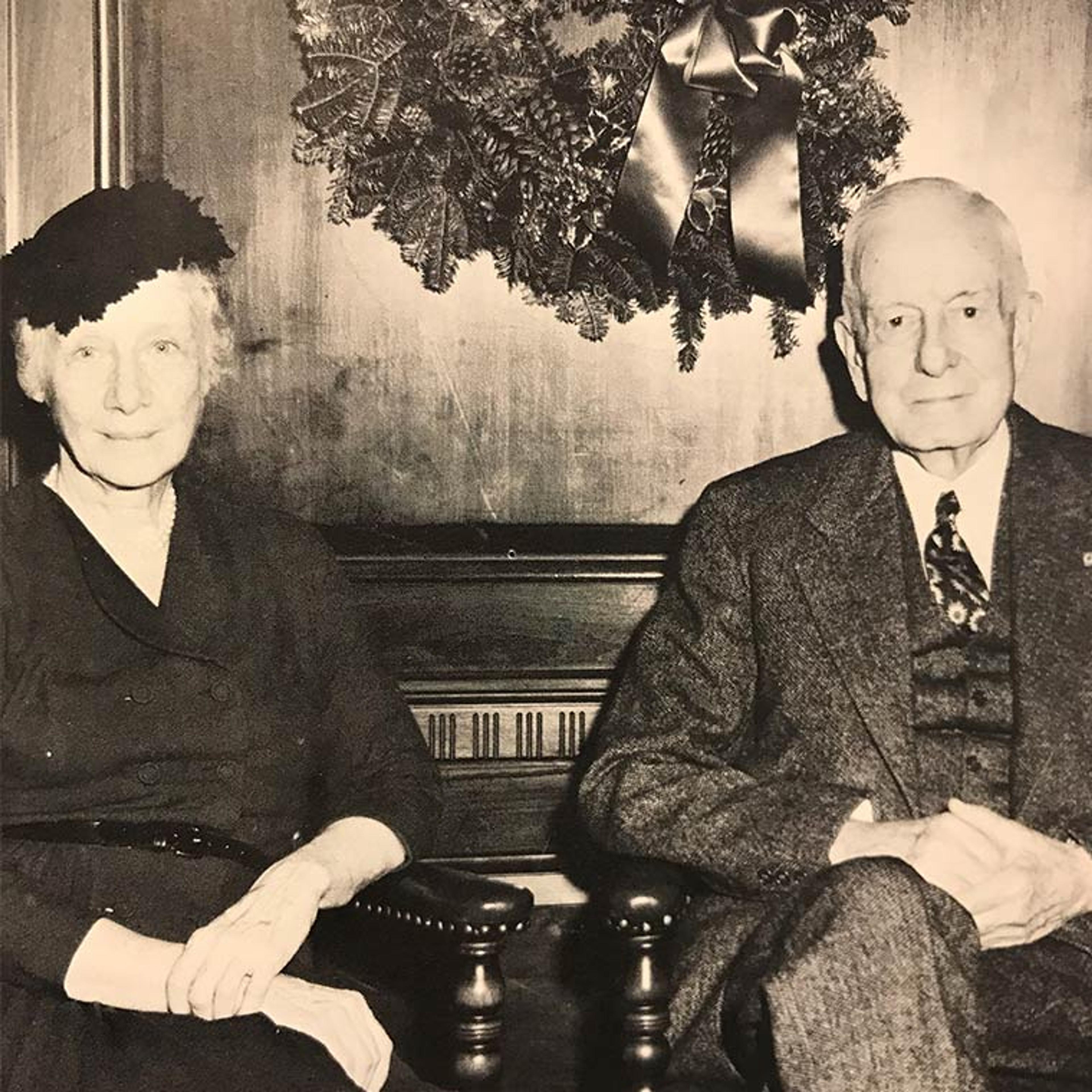 Mrs. Jeannette Kittredge Watson and Thomas Watson