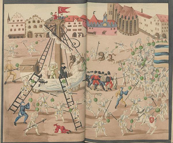 mardi gras facsimile