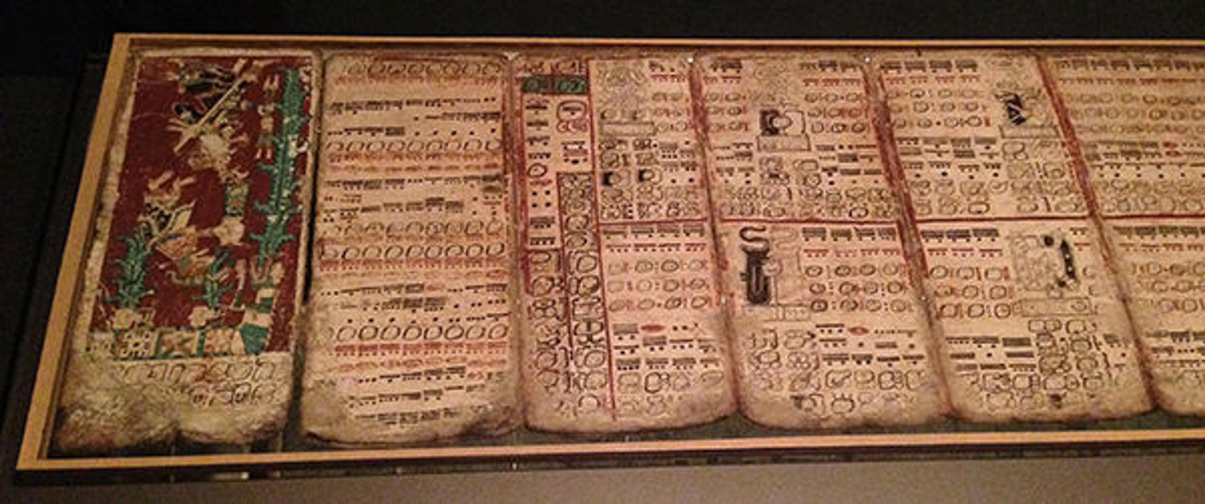 Mayan scroll
