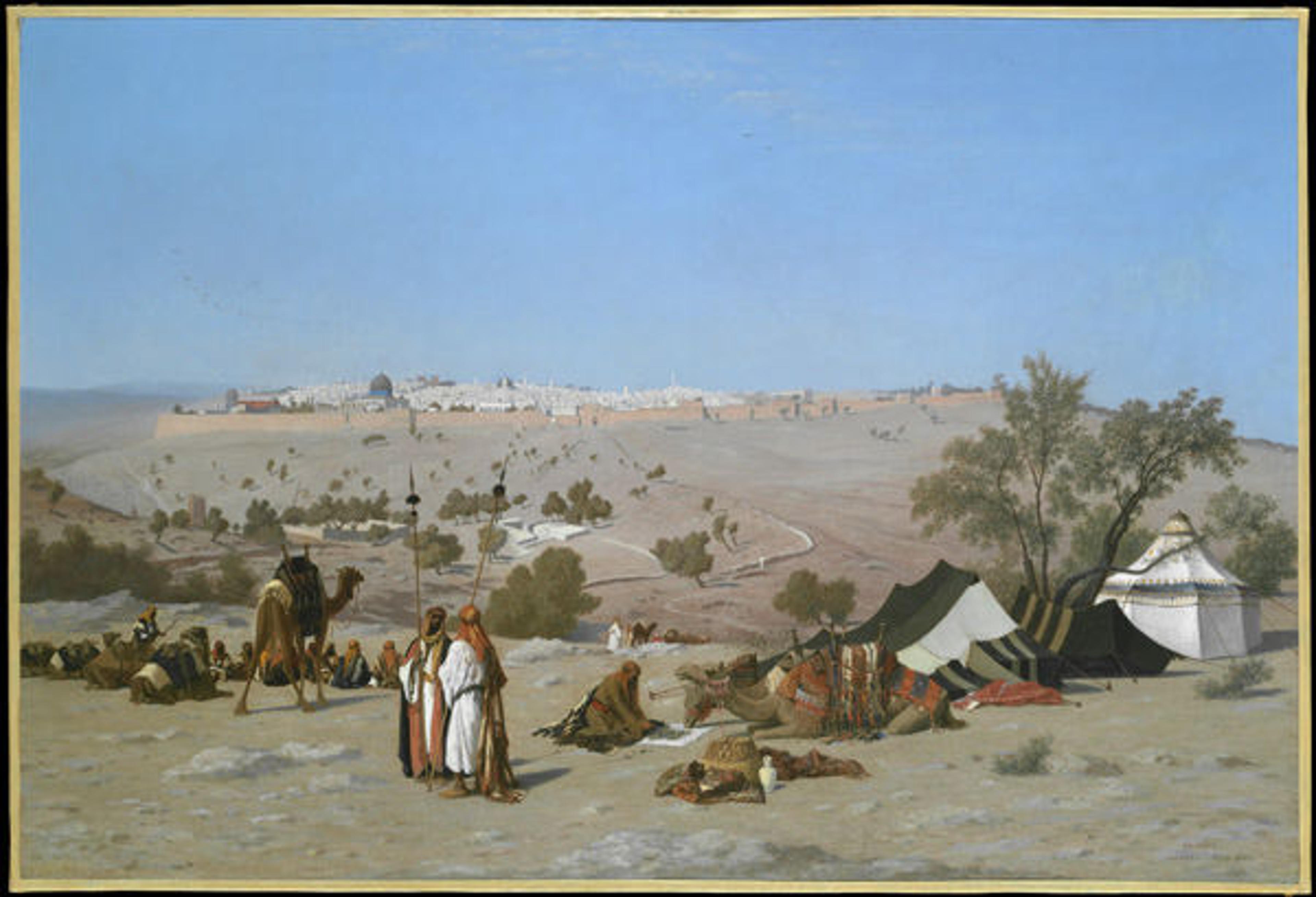 Charles-Théodore Frère (French, 1814–1888) | Jerusalem from the Environs, possibly 1881 | 87.15.106 