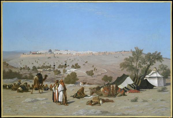 Charles-Théodore Frère (French, 1814–1888) | Jerusalem from the Environs, possibly 1881 | 87.15.106