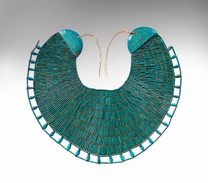 Broad collar of Wah found in Thebes in 1920