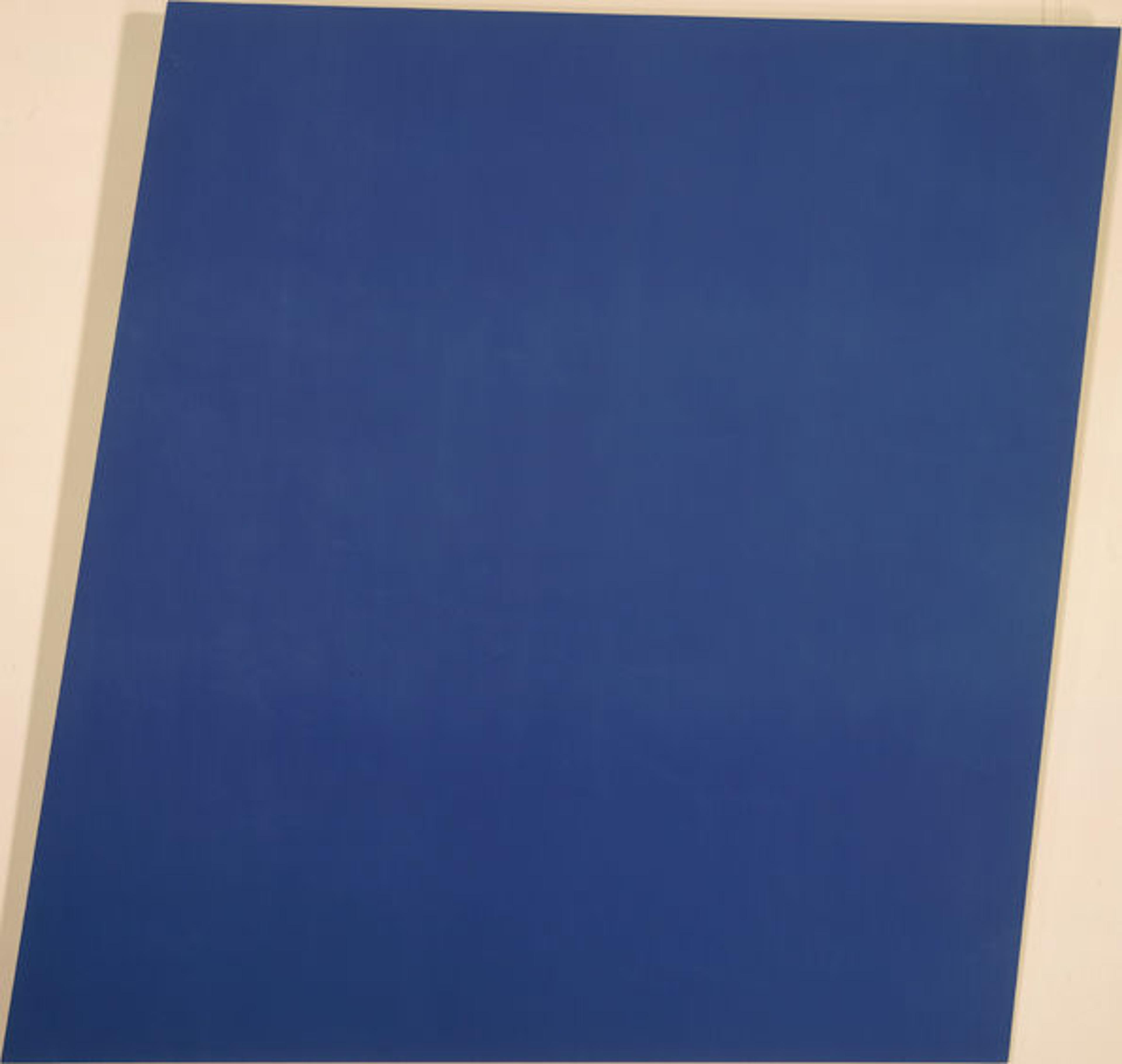 Ellsworth Kelly (American, b. 1923) | Blue Panel, 1977 | 1986.419.1