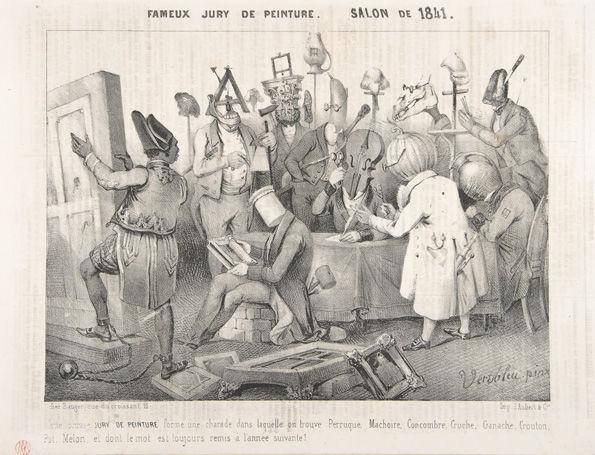 Clément Pruche | Fameux Jury de Peinture. Salon de 1841. | March 20, 1841 | 1985.1123.156
