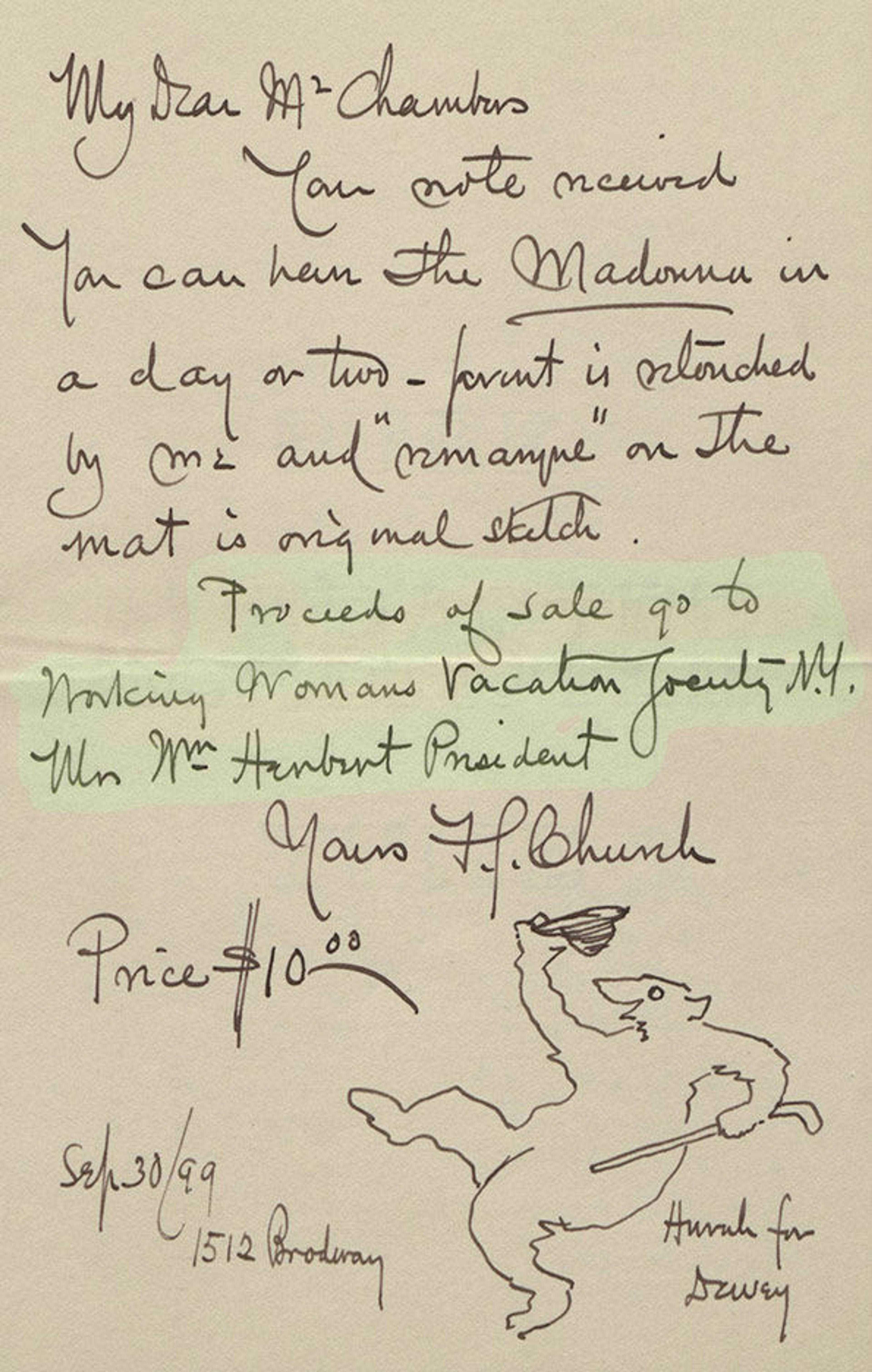 F.S. Church's bear decipher